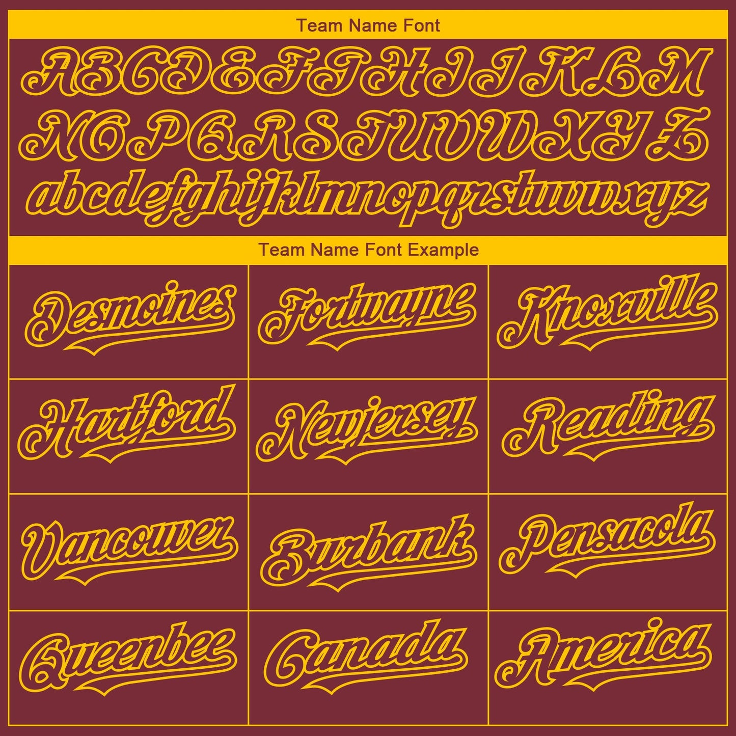 Custom Burgundy Yellow 3D Washington City Edition Fade Fasion Authentic Baseball Jersey