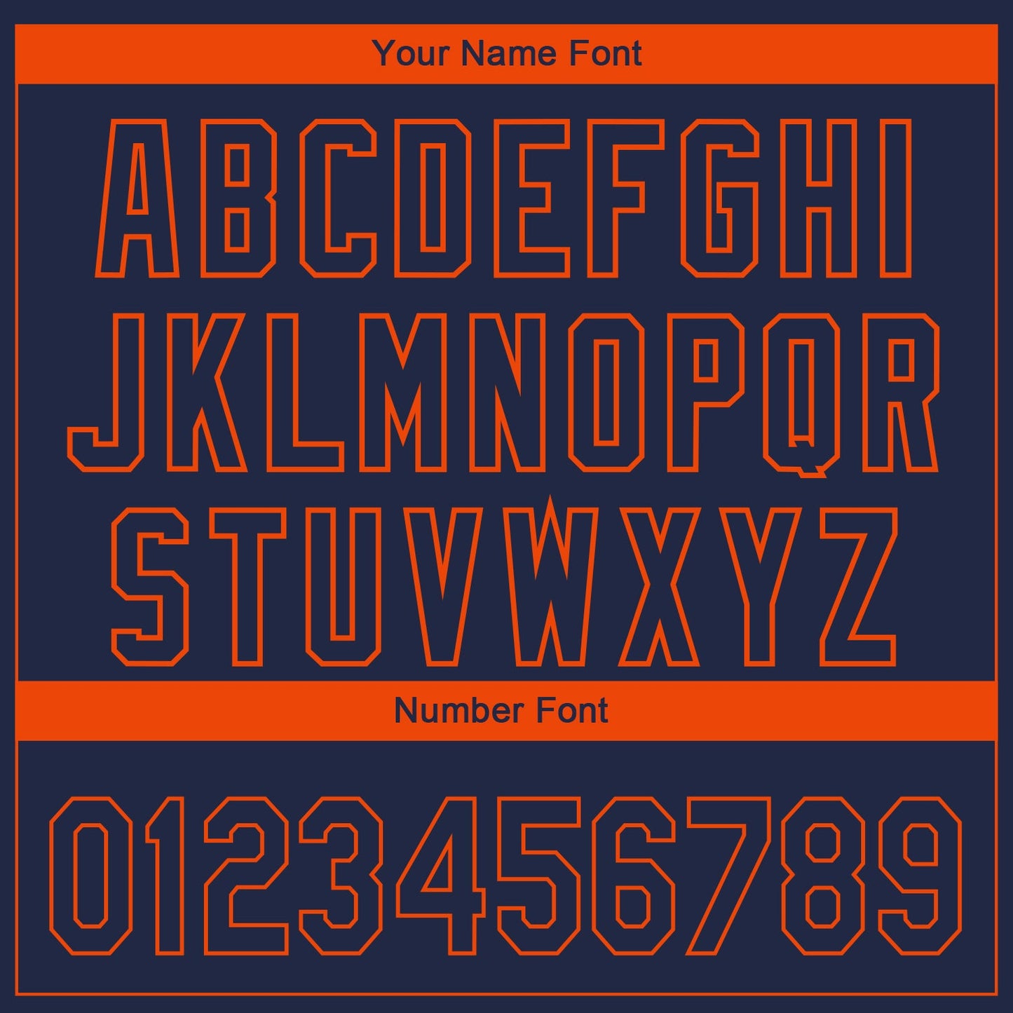 Custom Navy Orange 3D Denver City Edition Fade Fasion Authentic Baseball Jersey