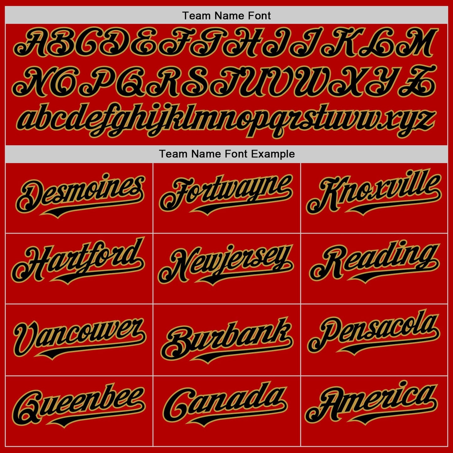 Custom Red Black-Old Gold Line Authentic Baseball Jersey