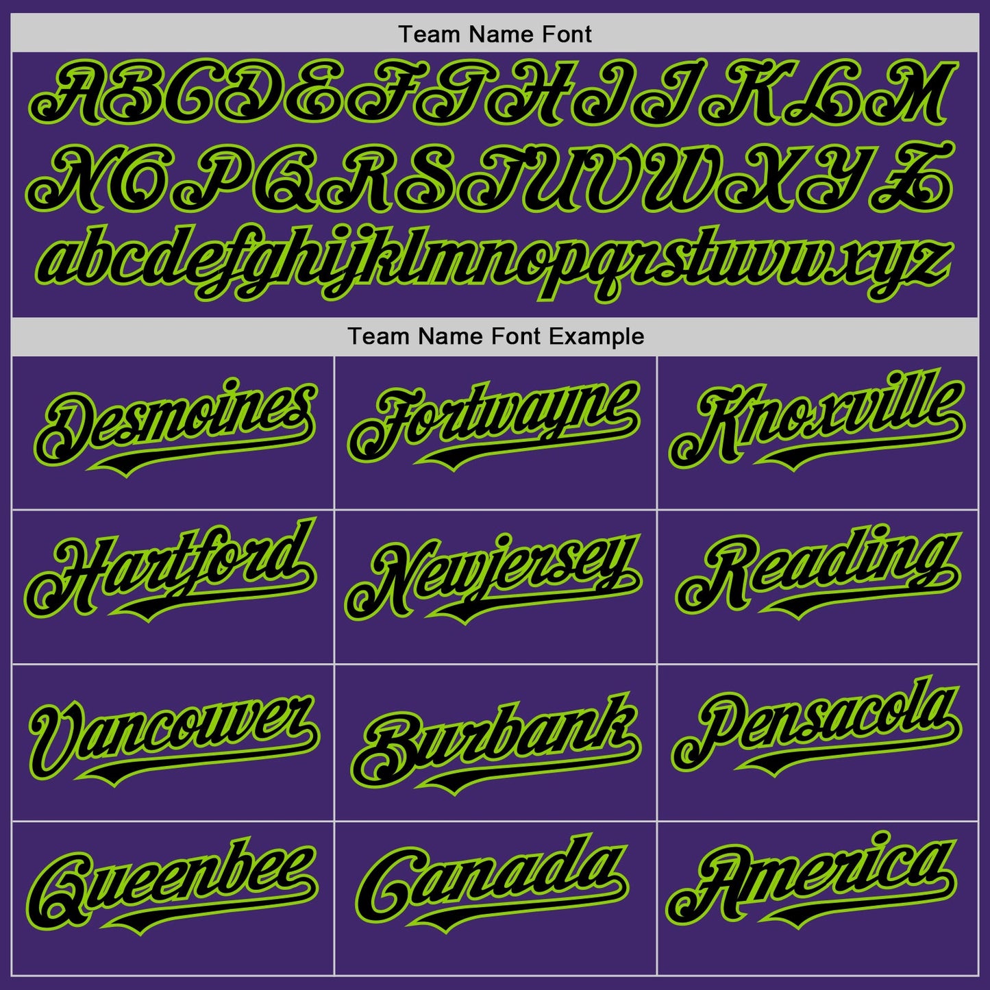 Custom Purple Black-Neon Green Line Authentic Baseball Jersey