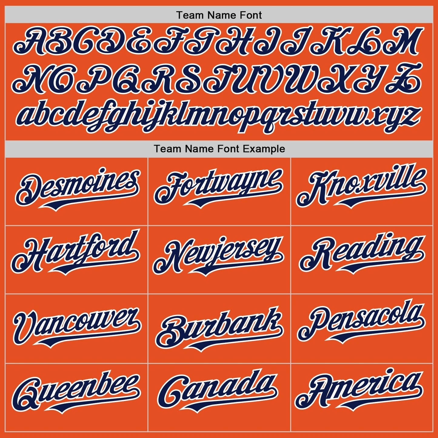 Custom Orange Navy-White Line Authentic Baseball Jersey