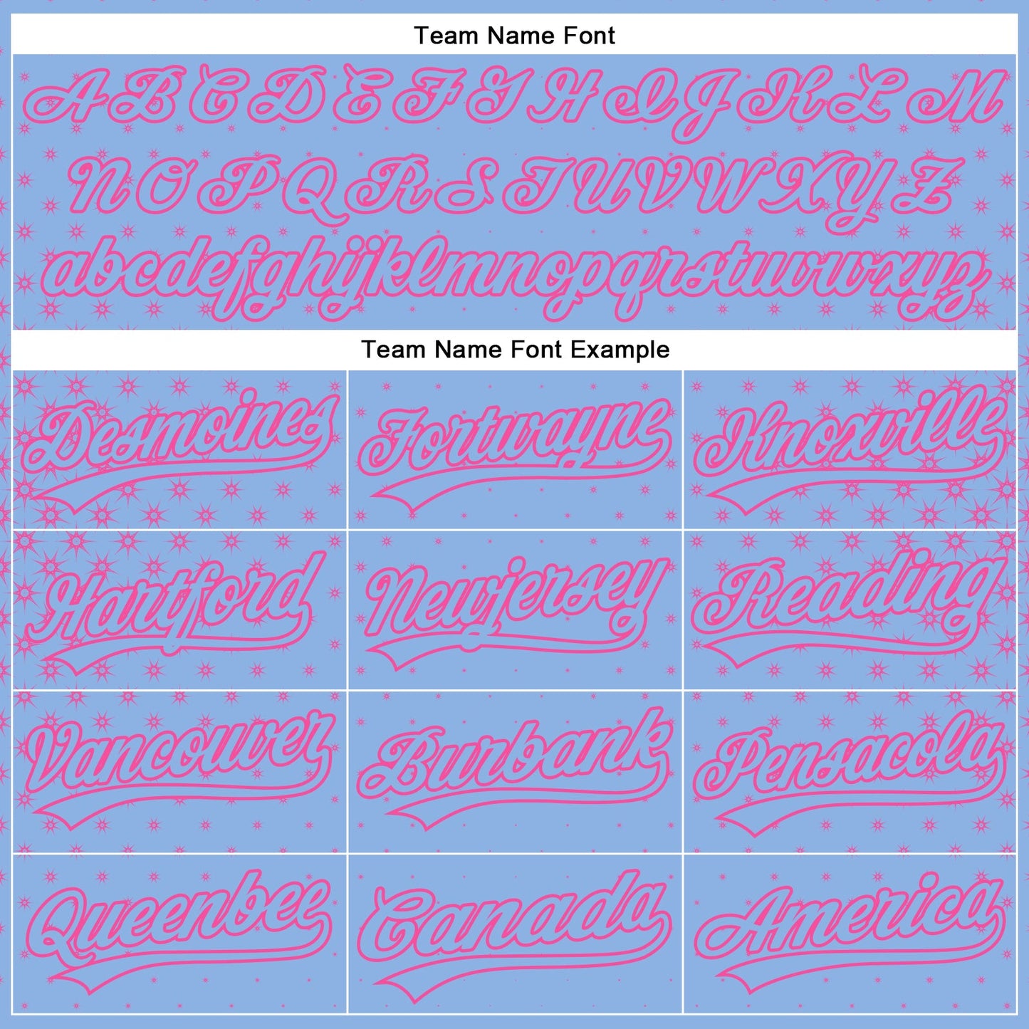 Custom Light Blue Pink 3D Pattern Design Geometric Stars Authentic Baseball Jersey