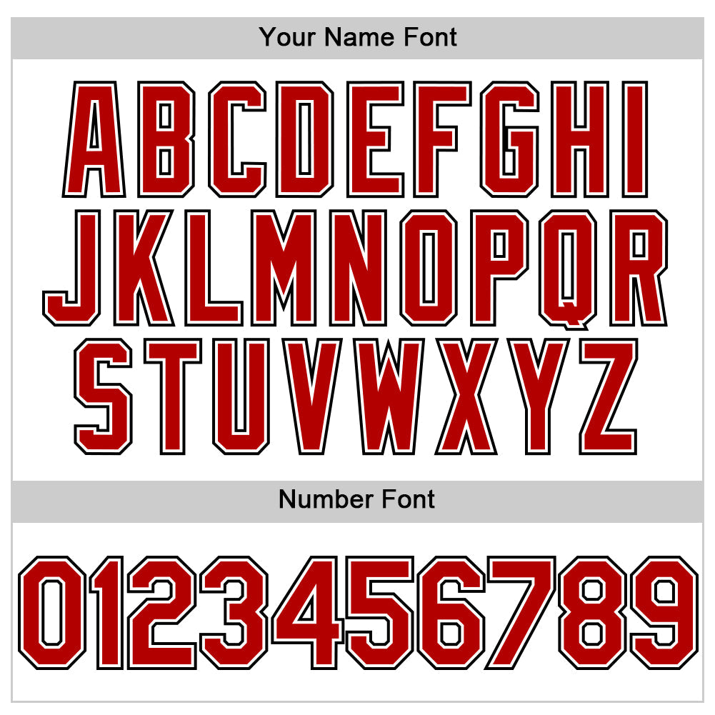 Custom White Red-Black 3D Pattern Design Gradient Style Twinkle Star Authentic Baseball Jersey