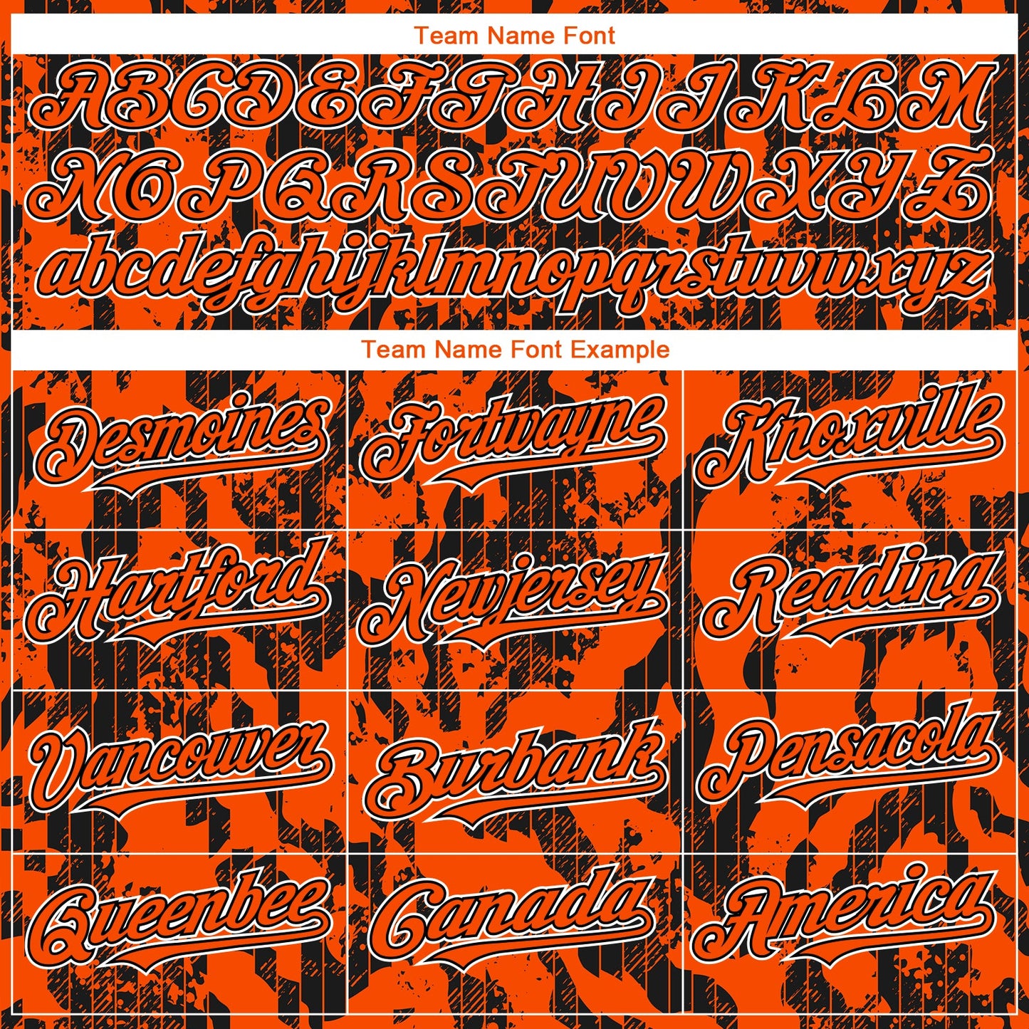 Custom Orange Black-White 3D Pattern Design Abstract Fluid Authentic Baseball Jersey