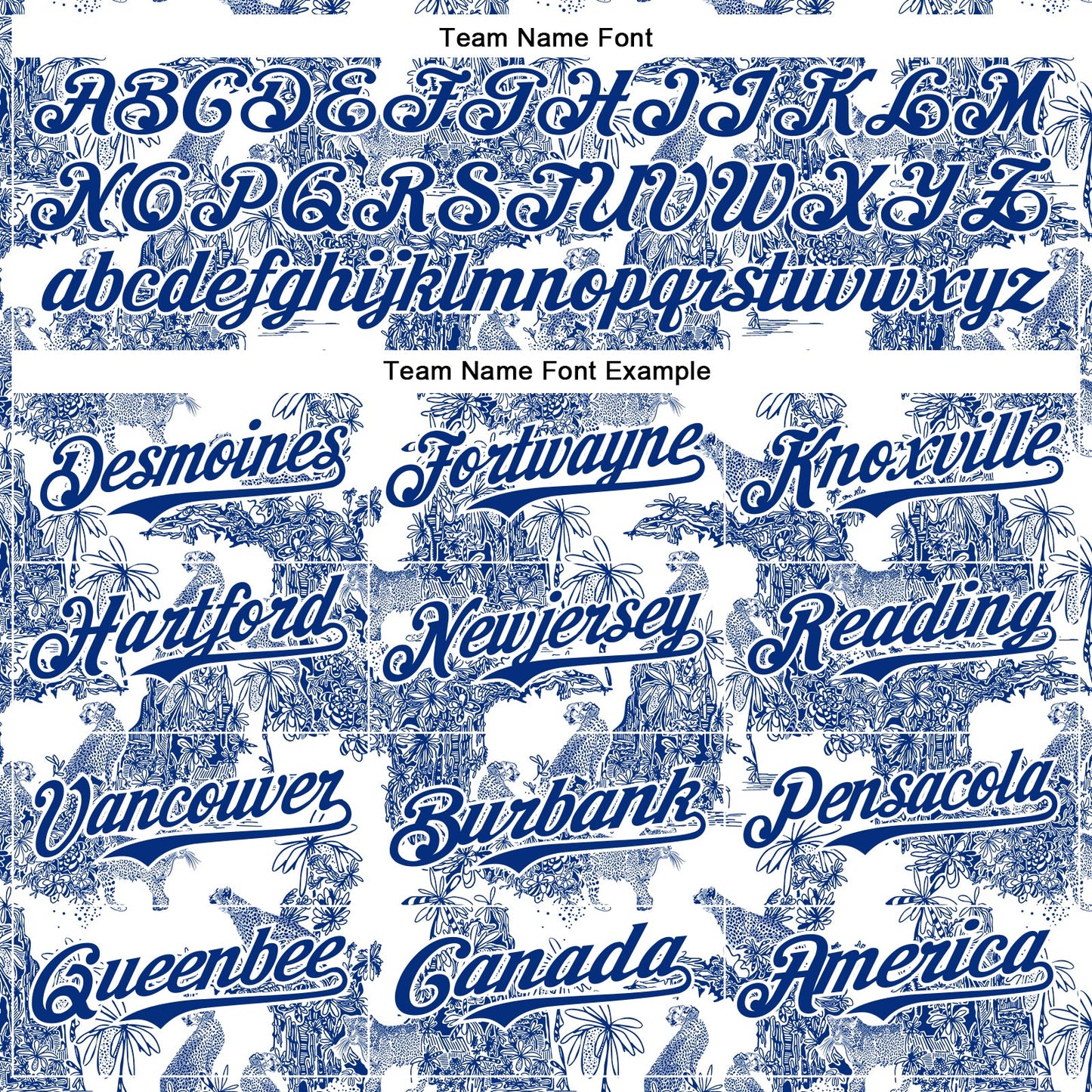 Custom White Royal 3D Hawaii Tropical Jungle Leopard Authentic Baseball Jersey