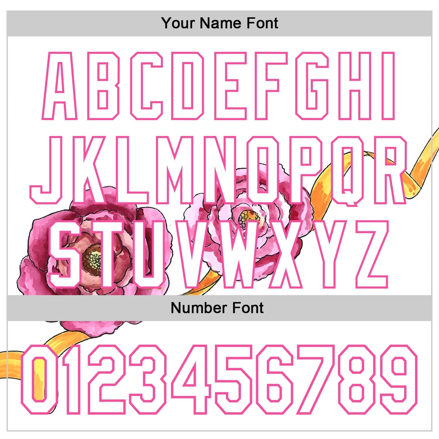 Custom White Pink 3D Pattern Design Mother's Day Flower Authentic Baseball Jersey