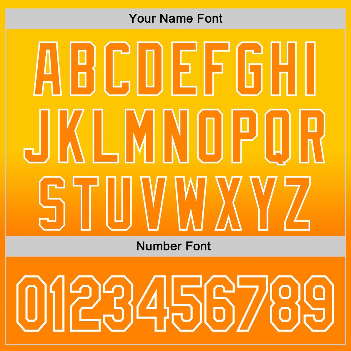 Custom Yellow Bay Orange-White 3D Pattern Design Father's Day Family Love Fade Authentic Baseball Jersey
