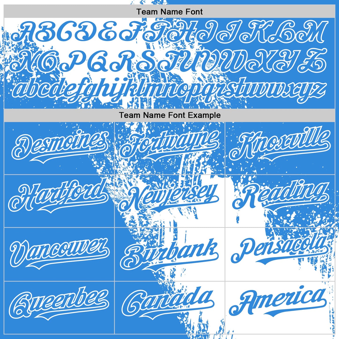 Custom White Electric Blue 3D Pattern Design Abstract Brush Stroke Authentic Baseball Jersey