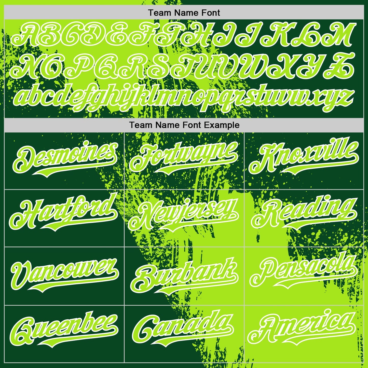 Custom Neon Green Green-White 3D Pattern Design Abstract Brush Stroke Authentic Baseball Jersey
