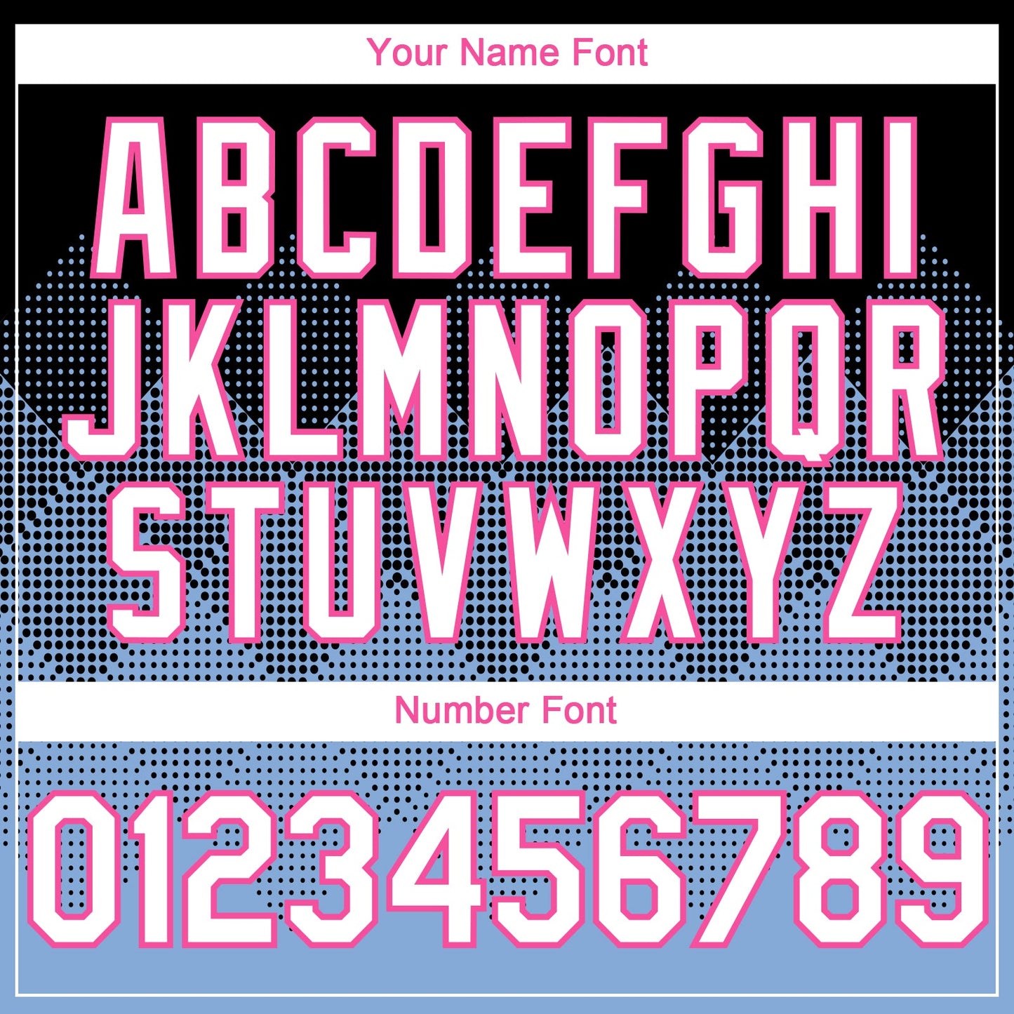 Custom Black White Light Blue-Pink 3D Gradient Square Shape Authentic Baseball Jersey