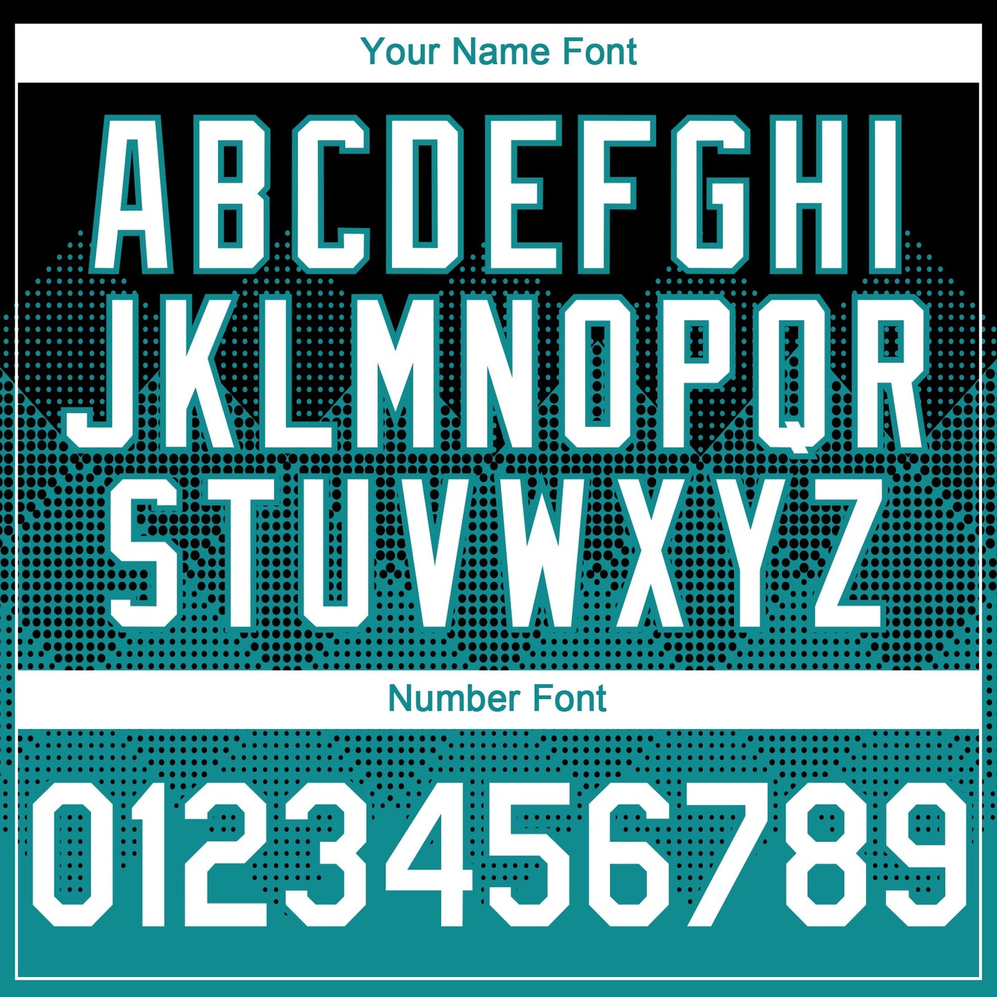 Custom Black White-Teal 3D Gradient Square Shape Authentic Baseball Jersey