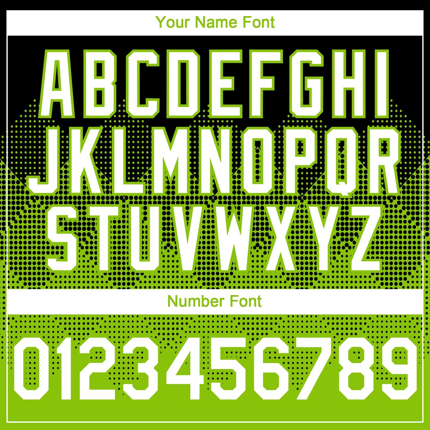 Custom Black White-Neon Green 3D Gradient Square Shape Authentic Baseball Jersey