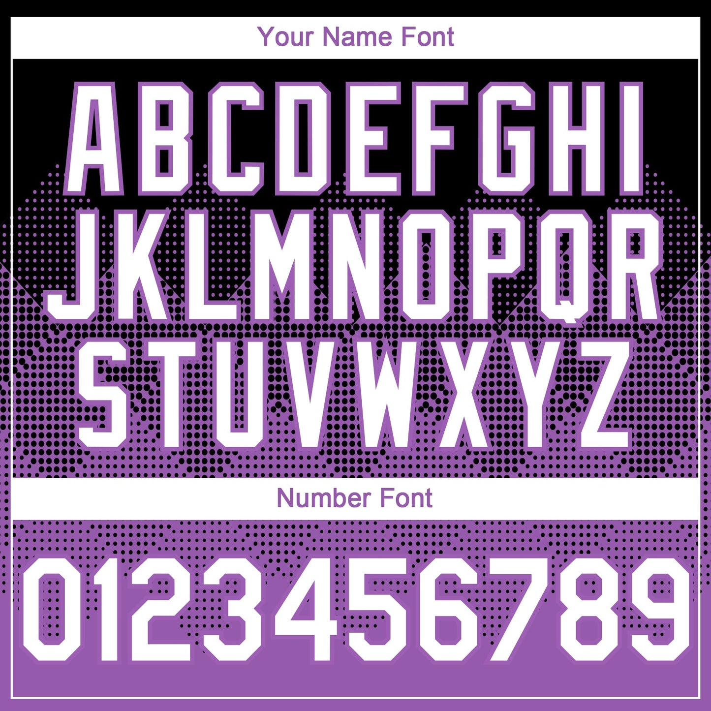 Custom Black White-Medium Purple 3D Gradient Square Shape Authentic Baseball Jersey