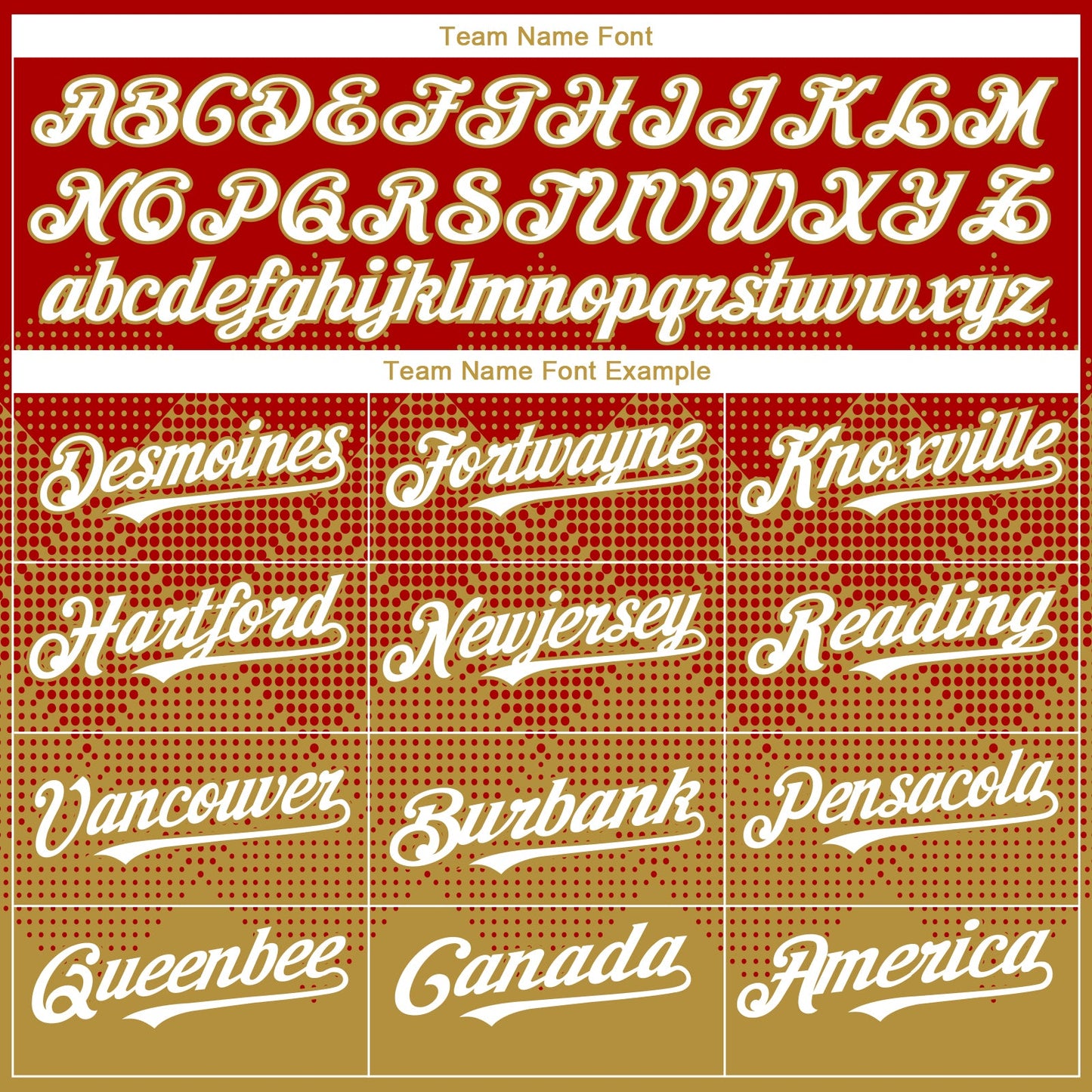 Custom Red White-Old Gold 3D Gradient Square Shape Authentic Baseball Jersey