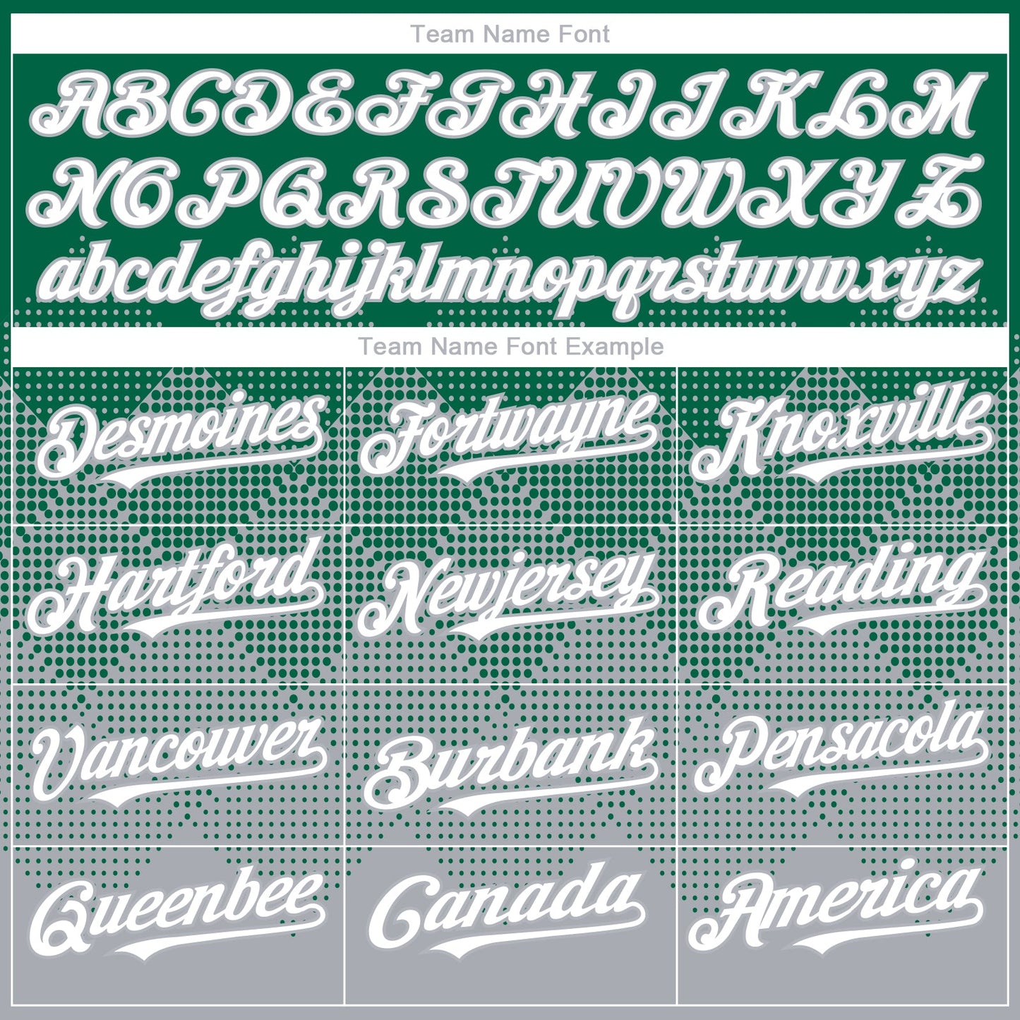 Custom Kelly Green White-Gray 3D Gradient Square Shape Authentic Baseball Jersey