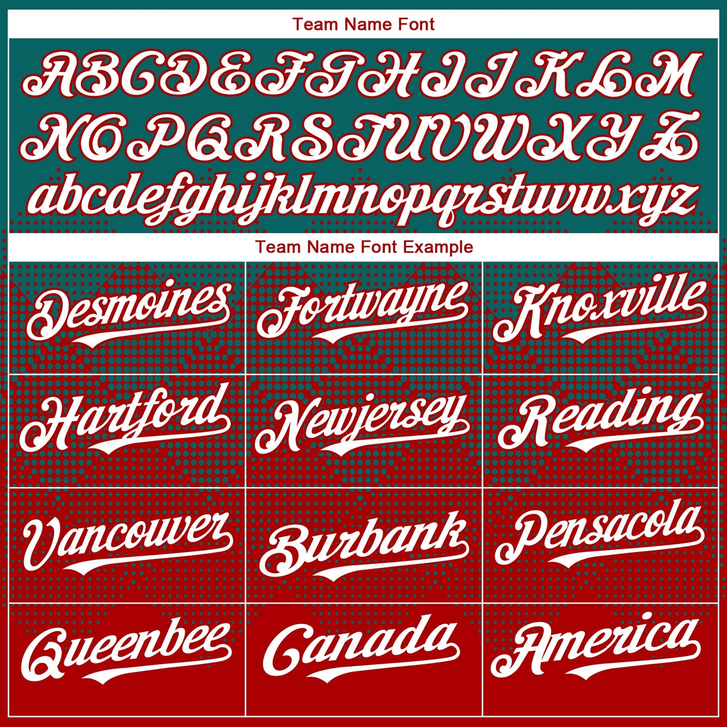 Custom Teal White-Red 3D Gradient Square Shape Authentic Baseball Jersey