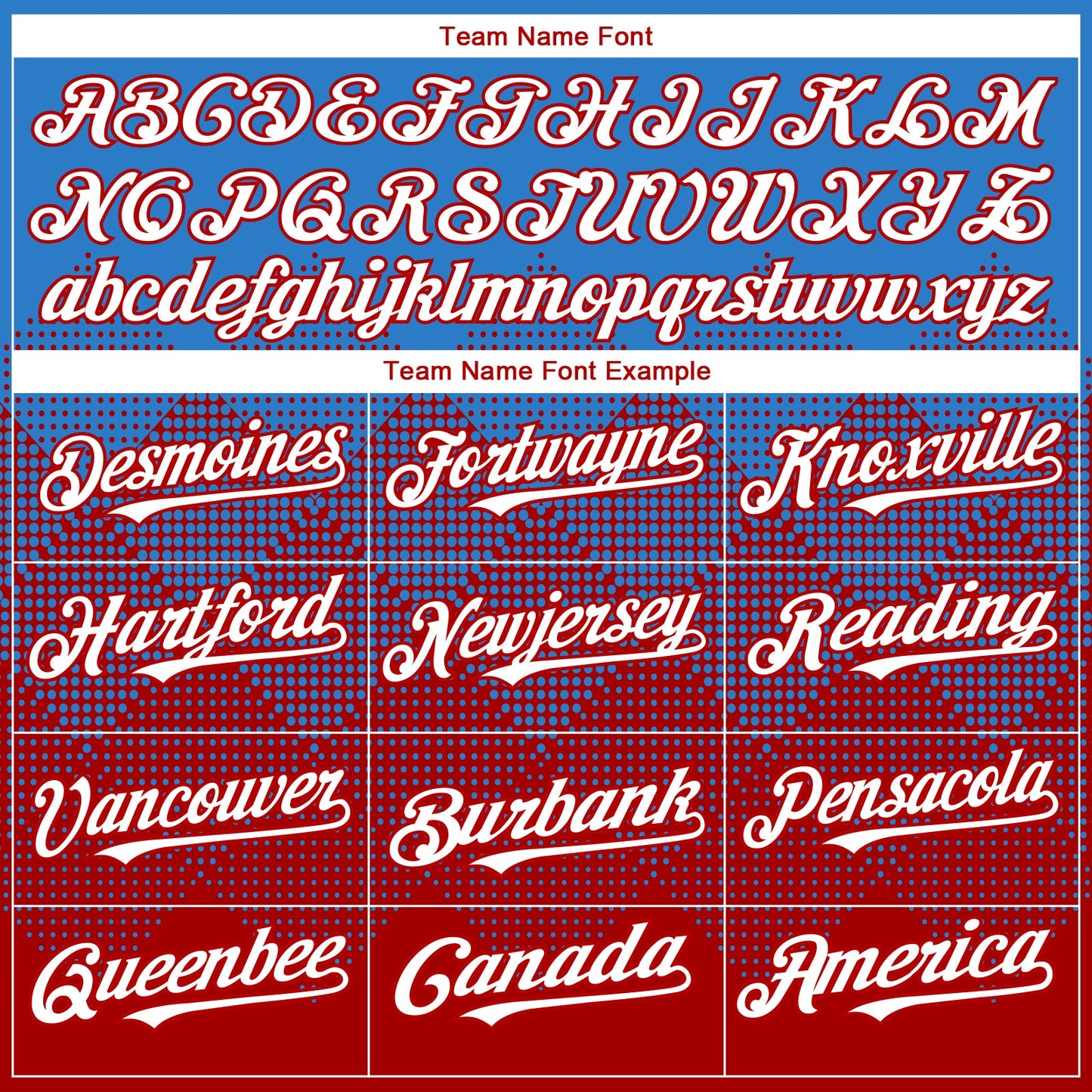 Custom Electric Blue White-Red 3D Gradient Square Shape Authentic Baseball Jersey