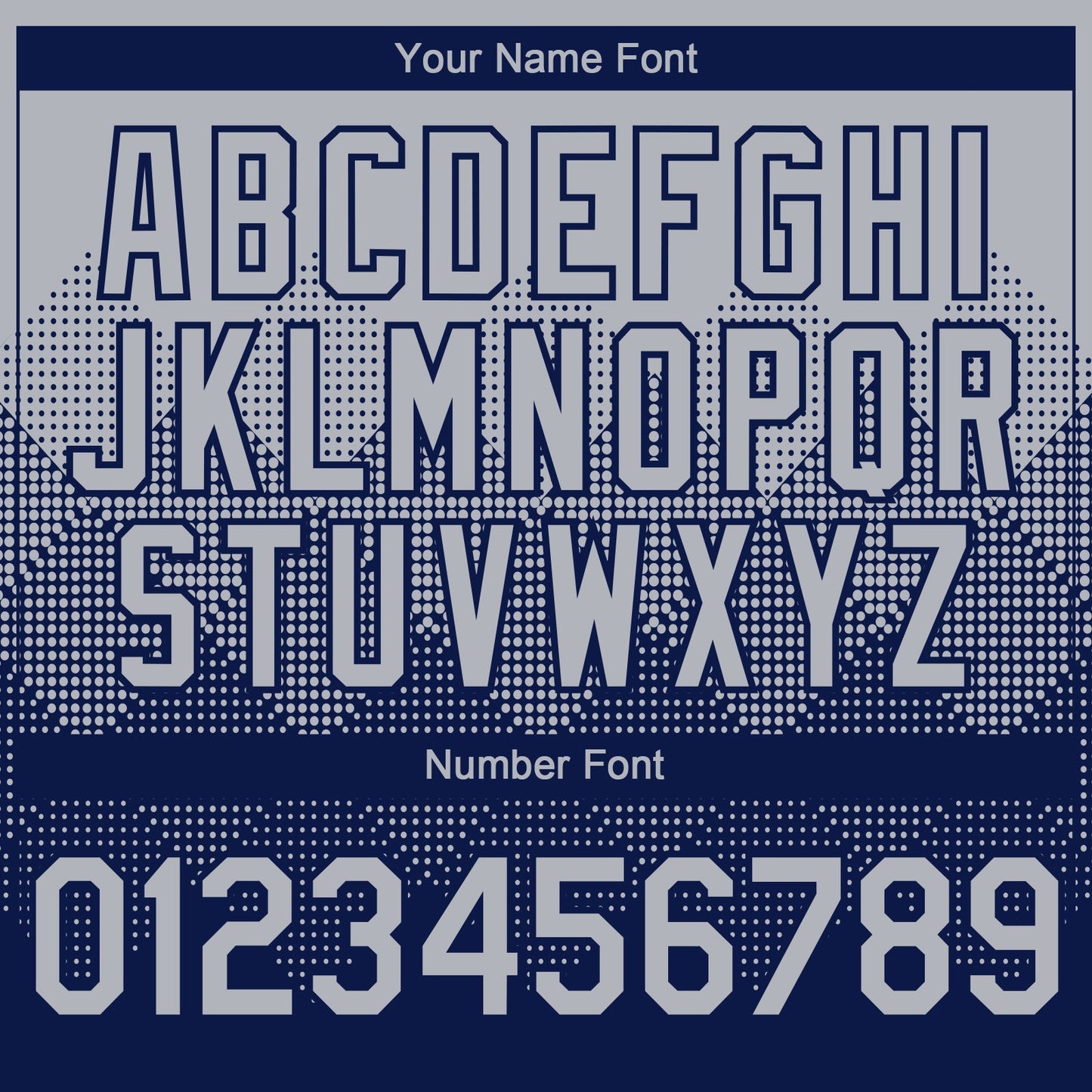 Custom Gray Navy 3D Gradient Square Shape Authentic Baseball Jersey