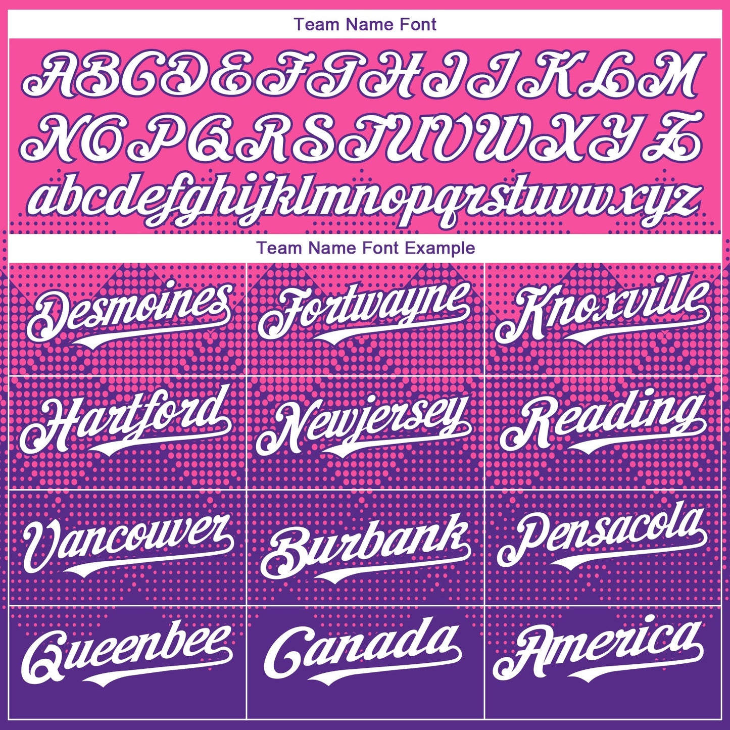 Custom Pink White-Purple 3D Gradient Square Shape Authentic Baseball Jersey