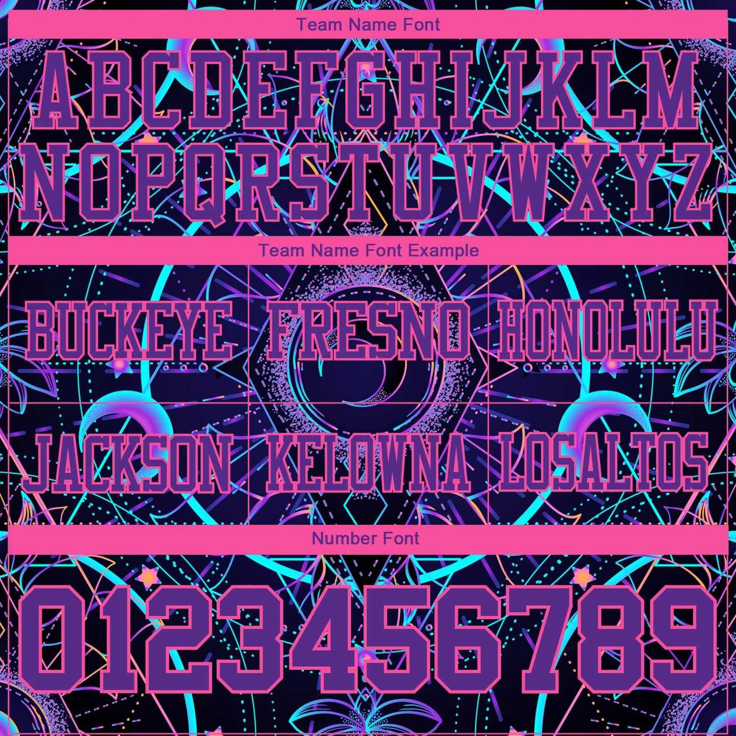 Custom Black Purple-Pink 3D Pattern Magic Mushrooms Over Sacred Geometry Psychedelic Hallucination Mesh Authentic Football Jersey