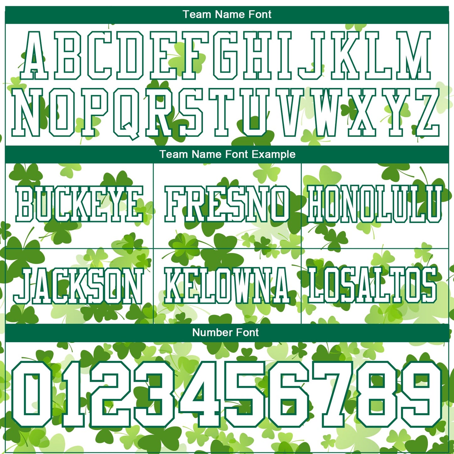 Custom White Kelly Green 3D Pattern St. Patrick's Day Mesh Authentic Football Jersey