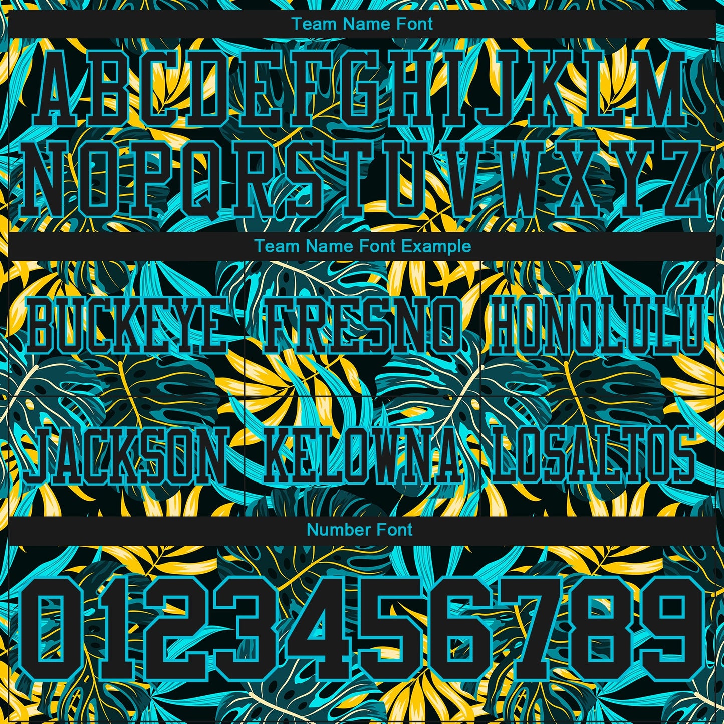 Custom Black Lakes Blue 3D Pattern Beach Tropical Hawaii Palm Leaves Mesh Authentic Football Jersey
