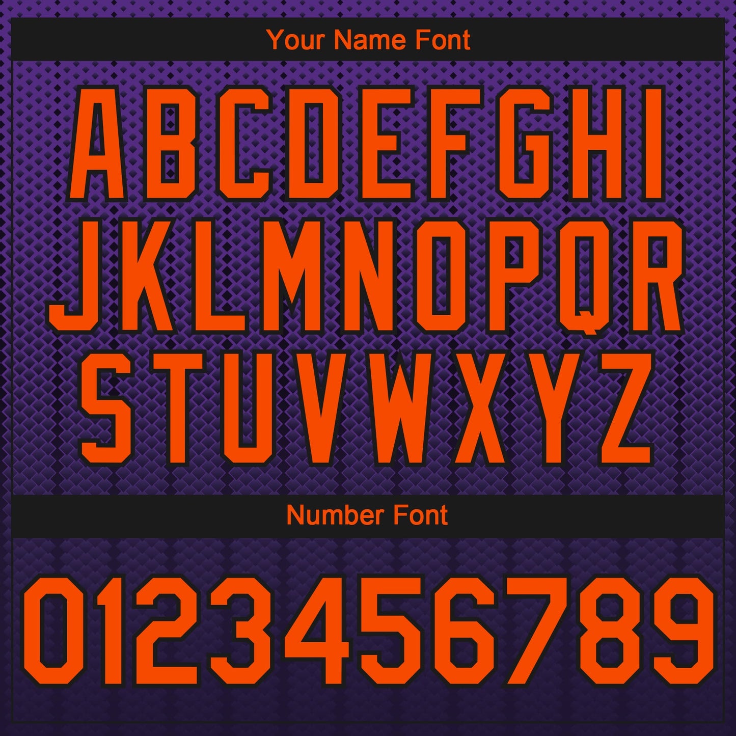 Custom Purple Orange-Black 3D Pattern Design Gradient Geometric Shape Authentic Baseball Jersey