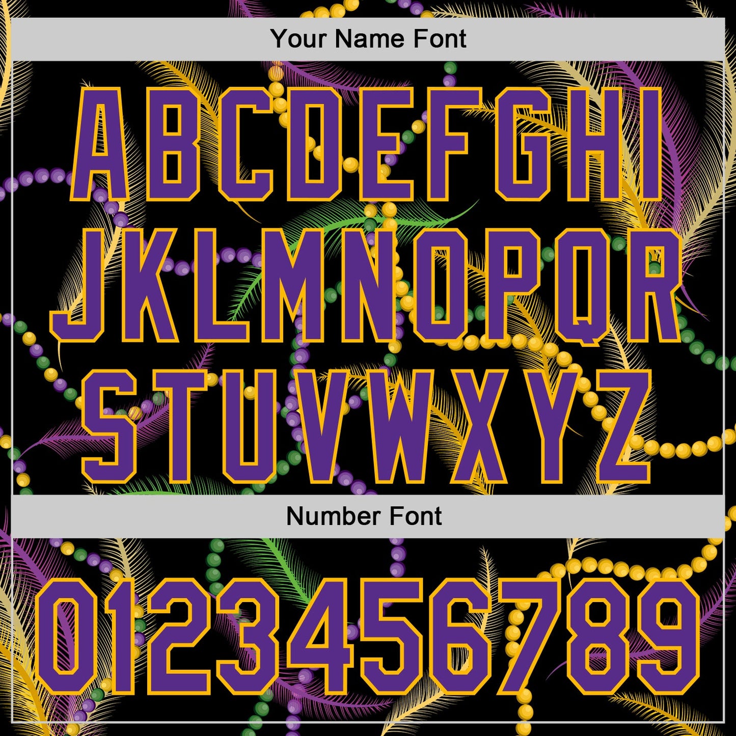 Custom Black Purple-Gold 3D Pattern Design Mardi Gras Shrove Tuesday Authentic Baseball Jersey