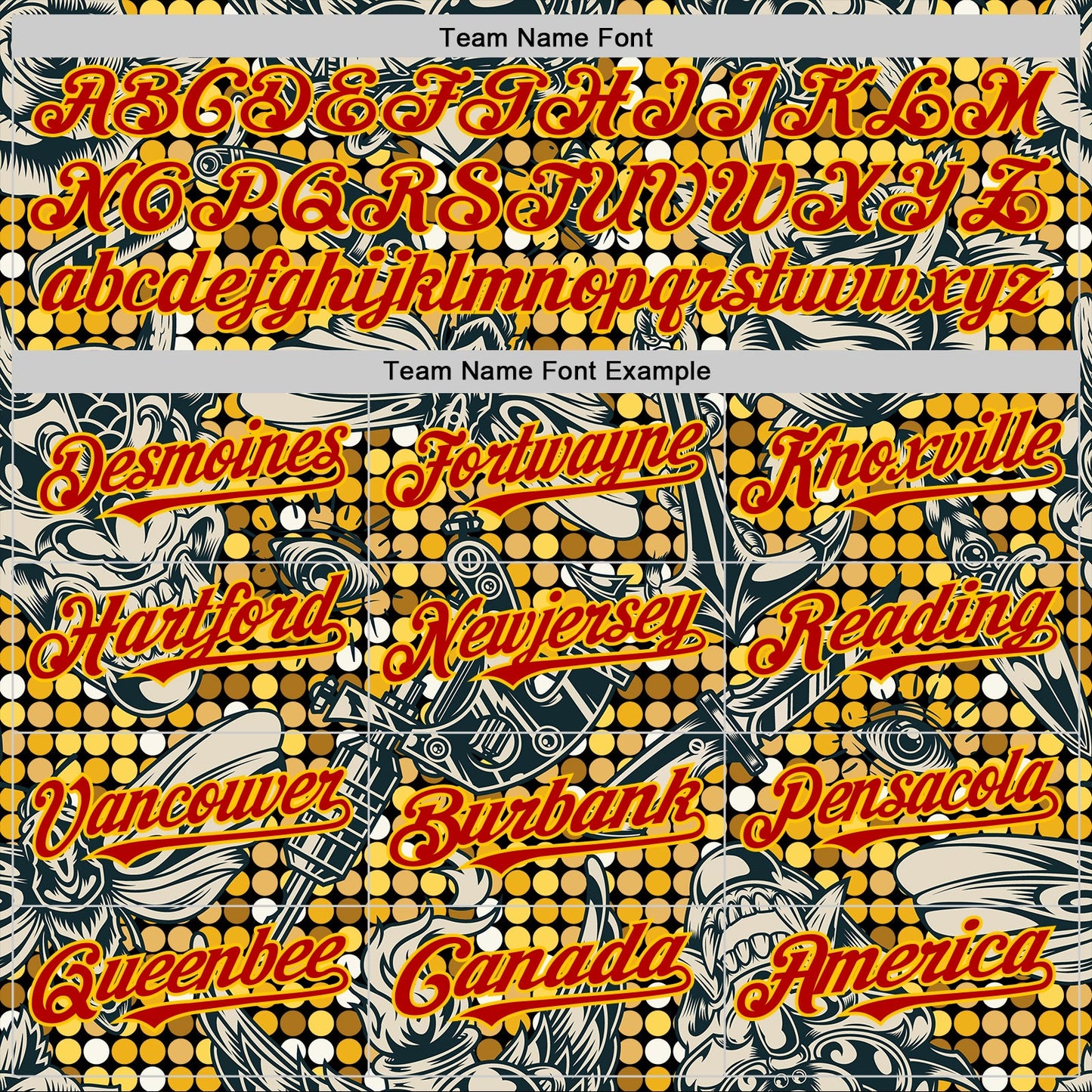 Custom Black Red-Yellow 3D Pattern Design Rave Party Tattoos Disco Authentic Baseball Jersey