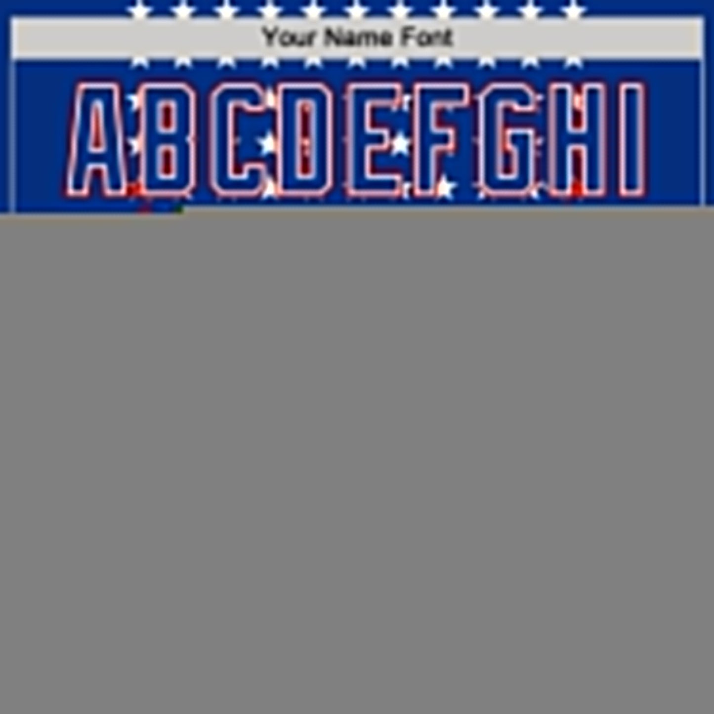 Custom Royal Red-White 3D Retro American Flag Authentic Baseball Jersey