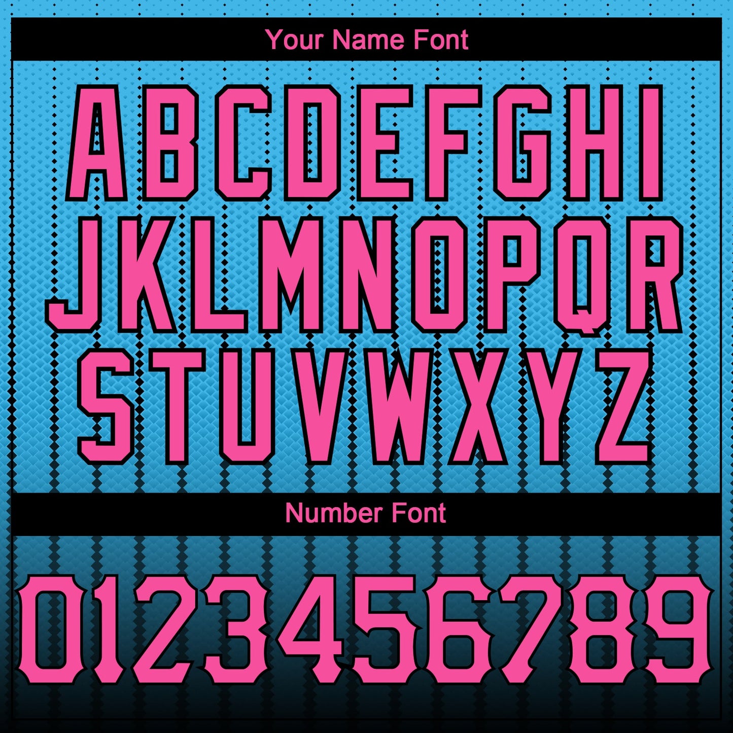 Custom Sky Blue Pink-Black 3D Pattern Design Gradient Geometric Shape Authentic Baseball Jersey