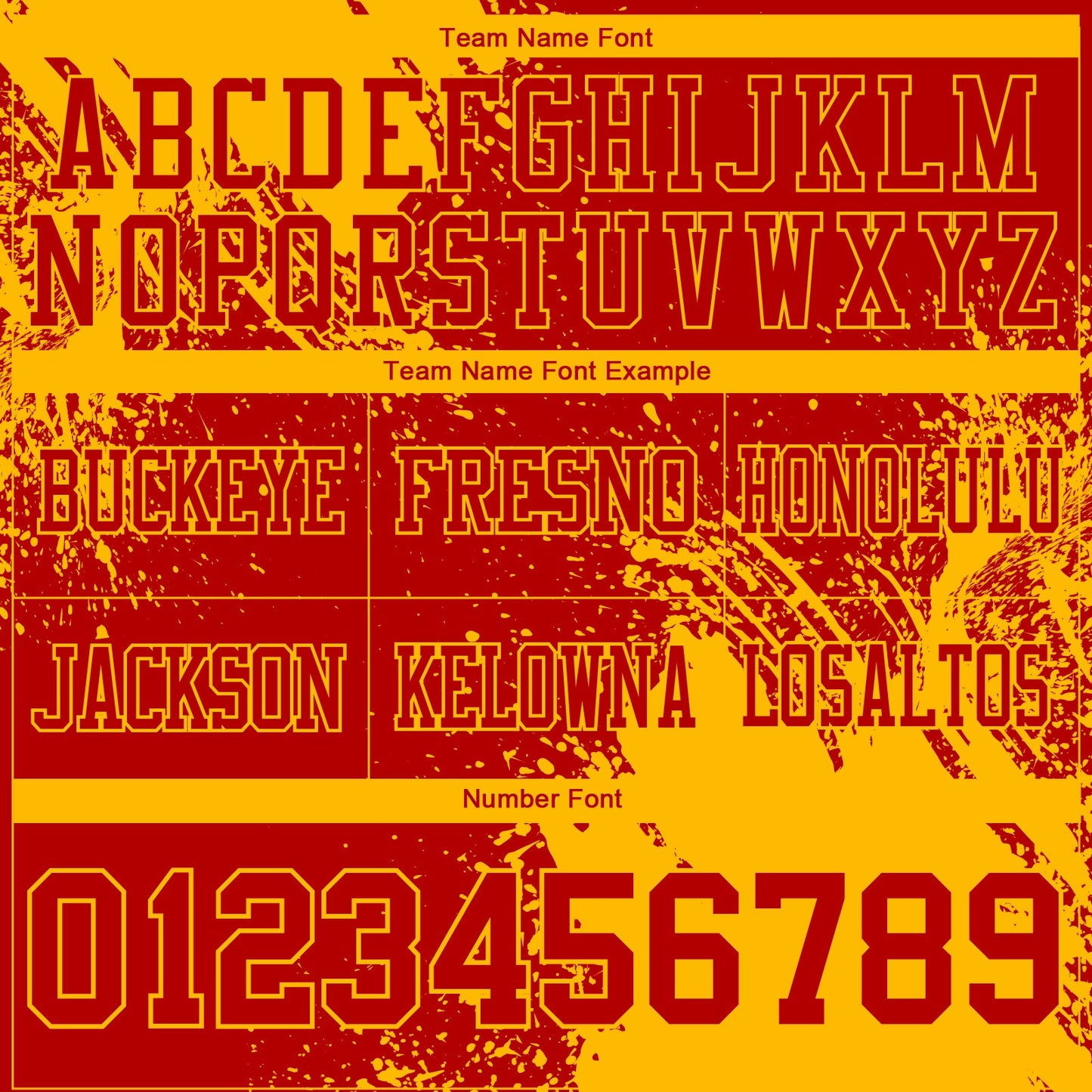Custom Red Gold 3D Pattern Abstract Brush Stroke Mesh Authentic Football Jersey