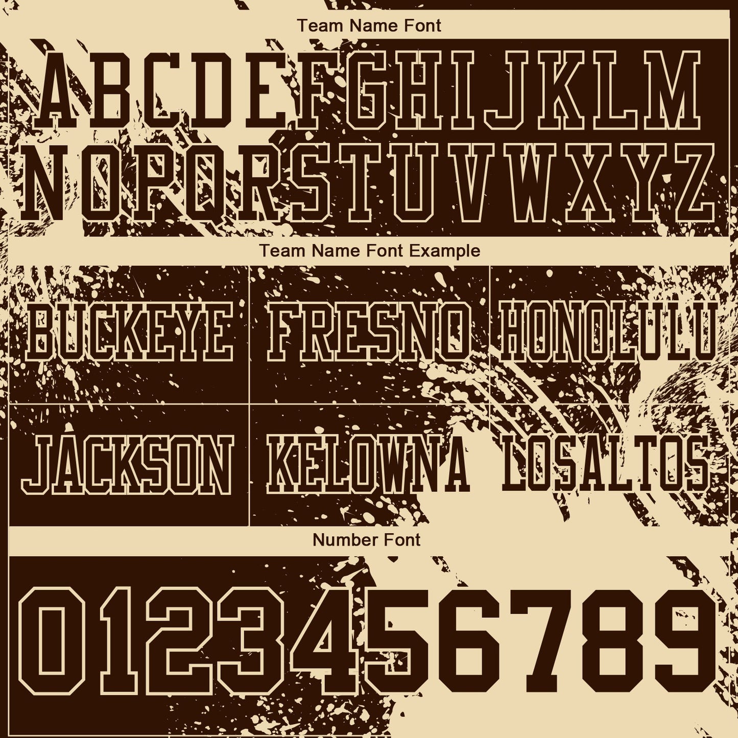 Custom Brown Cream 3D Pattern Abstract Brush Stroke Mesh Authentic Football Jersey