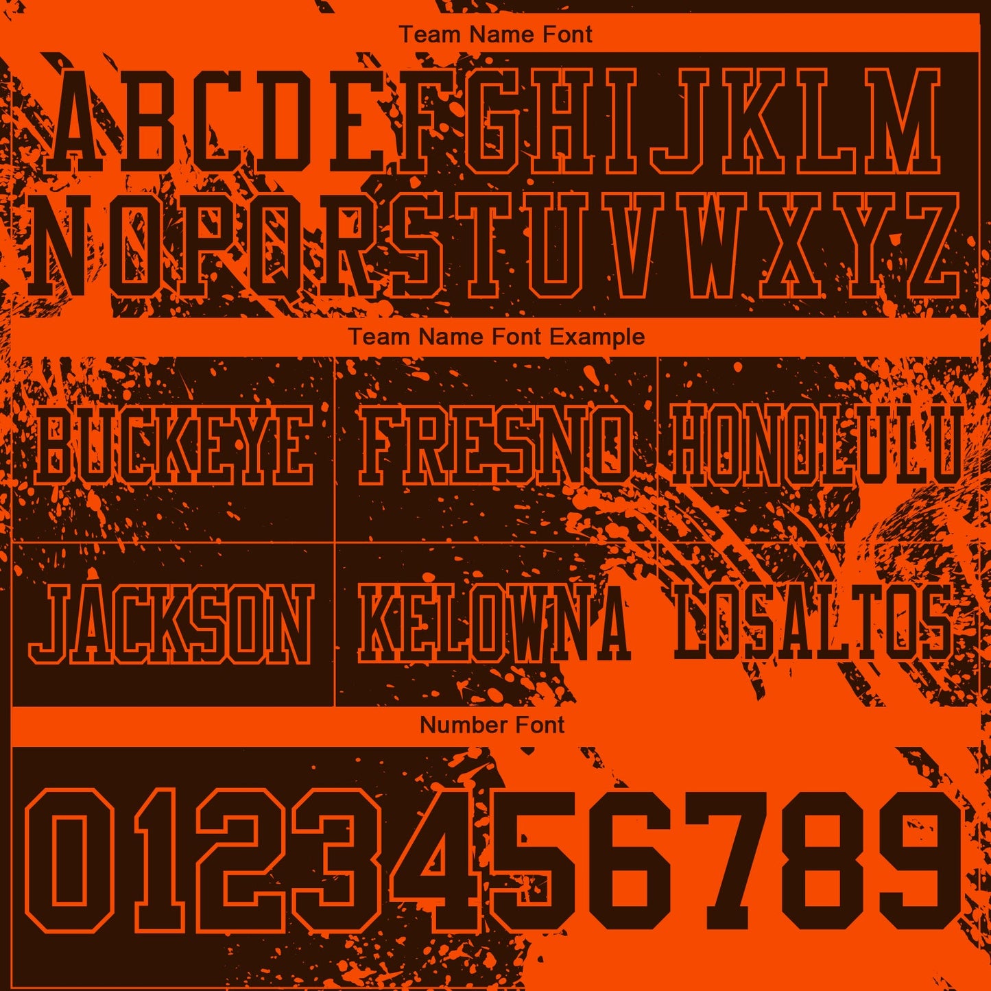 Custom Brown Orange 3D Pattern Abstract Brush Stroke Mesh Authentic Football Jersey