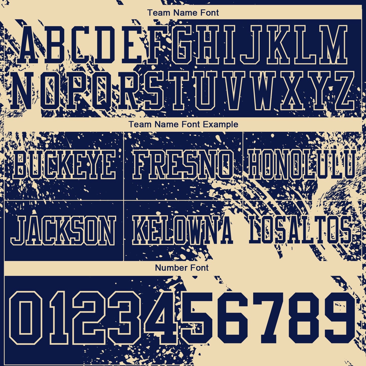 Custom Navy Cream 3D Pattern Abstract Brush Stroke Mesh Authentic Football Jersey