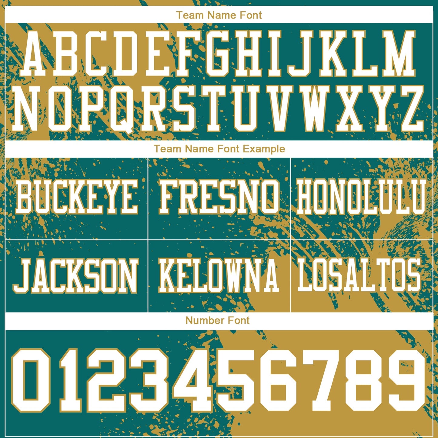 Custom Teal White-Old Gold 3D Pattern Abstract Brush Stroke Mesh Authentic Football Jersey