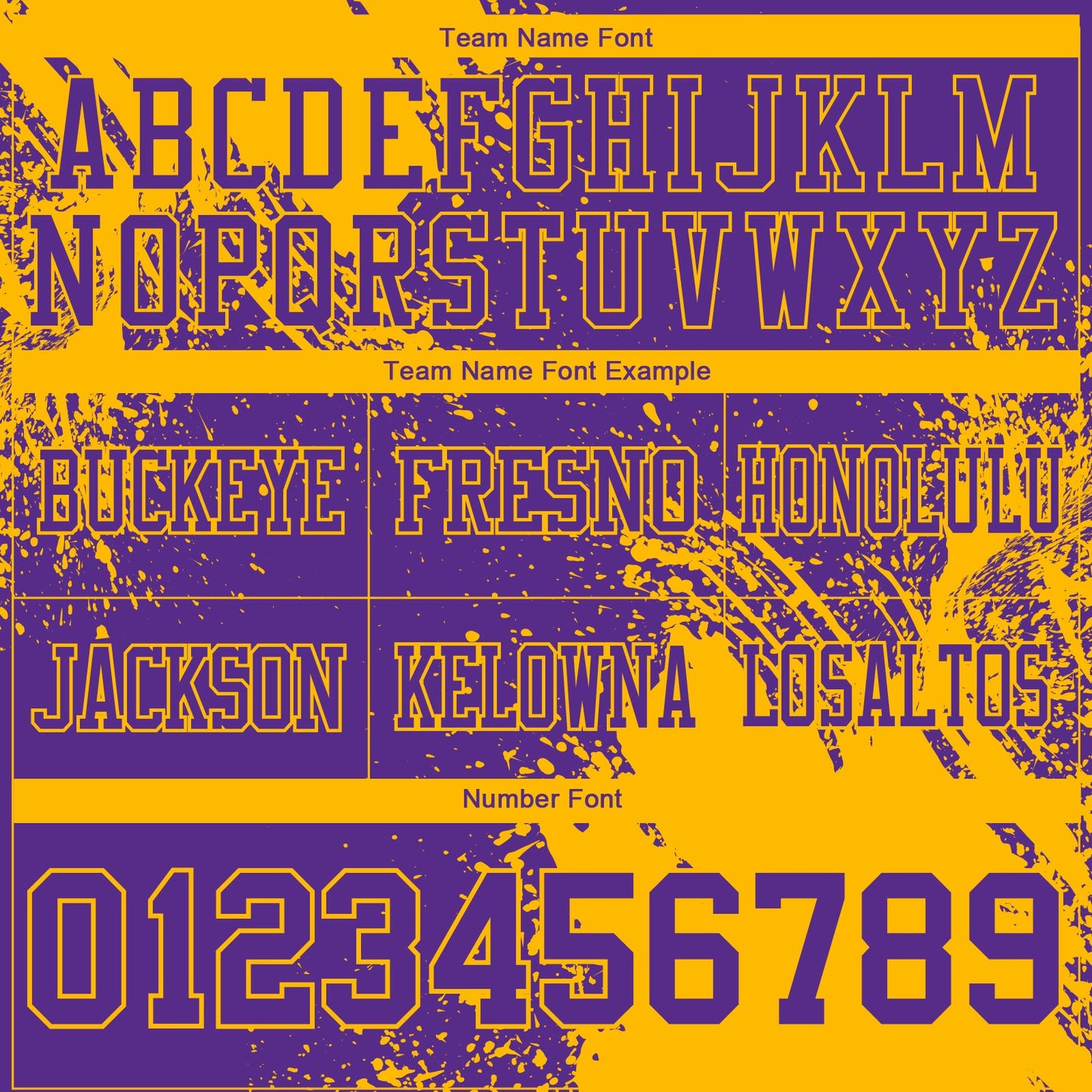 Custom Purple Gold 3D Pattern Abstract Brush Stroke Mesh Authentic Football Jersey