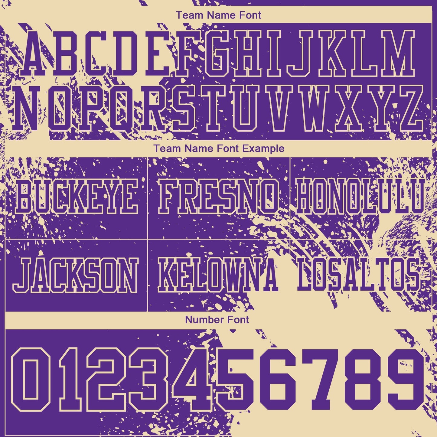 Custom Purple Cream 3D Pattern Abstract Brush Stroke Mesh Authentic Football Jersey