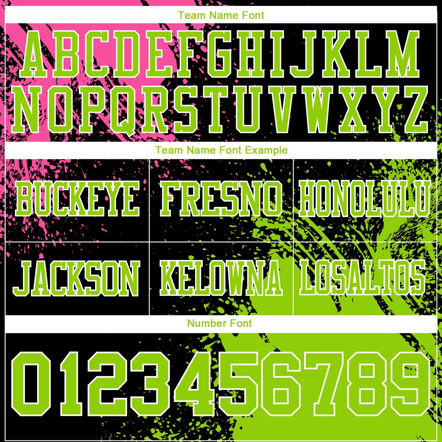 Custom Black Neon Green-Pink 3D Pattern Abstract Brush Stroke Mesh Authentic Football Jersey