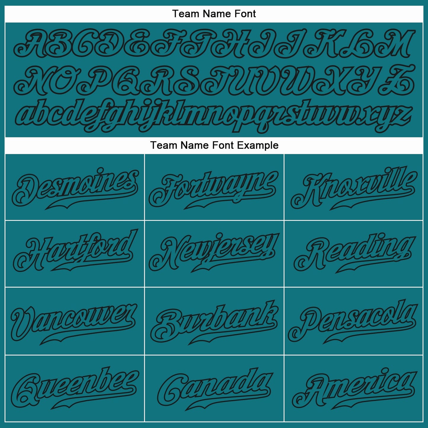Custom Teal Teal-Black Authentic Baseball Jersey