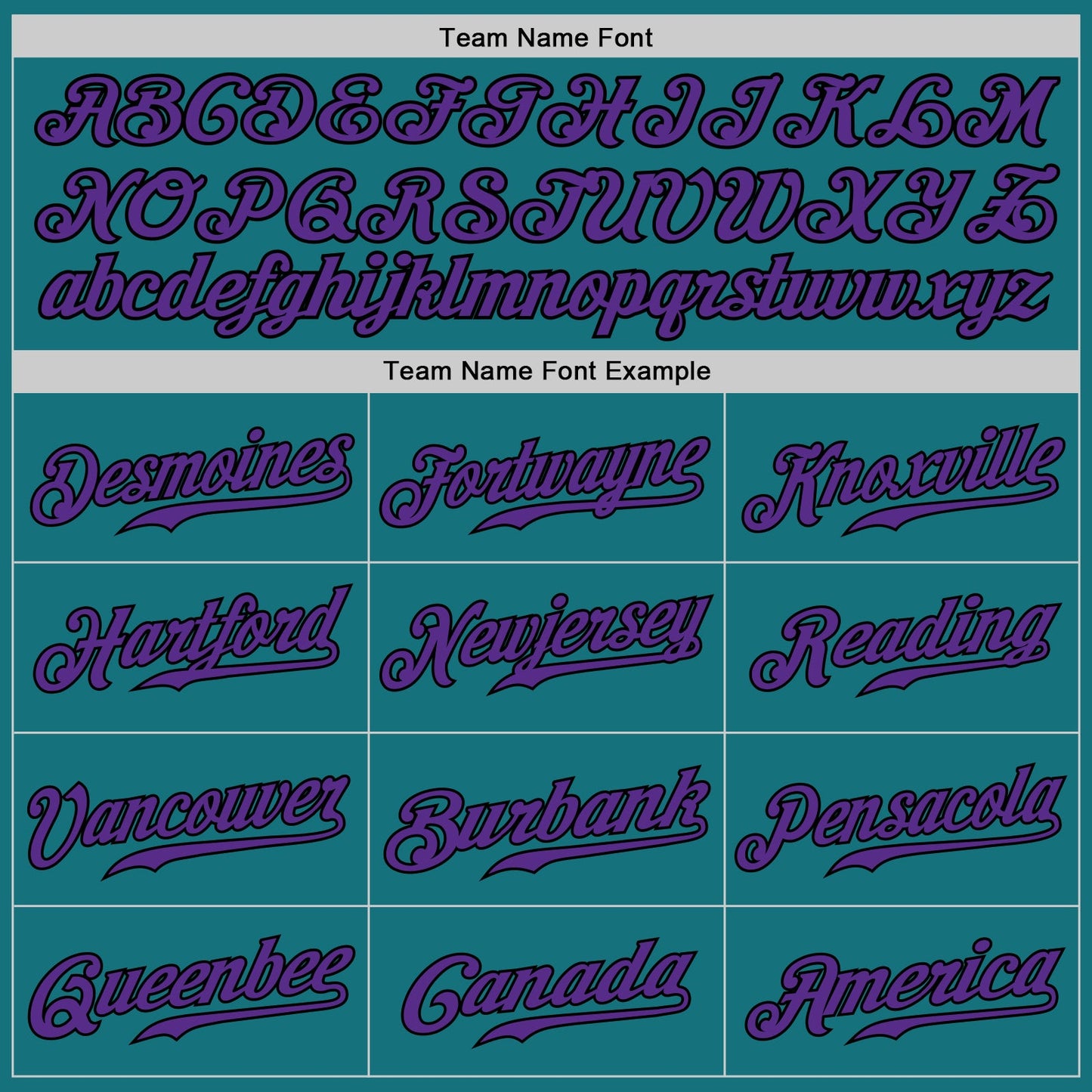 Custom Teal Purple-Black Authentic Baseball Jersey