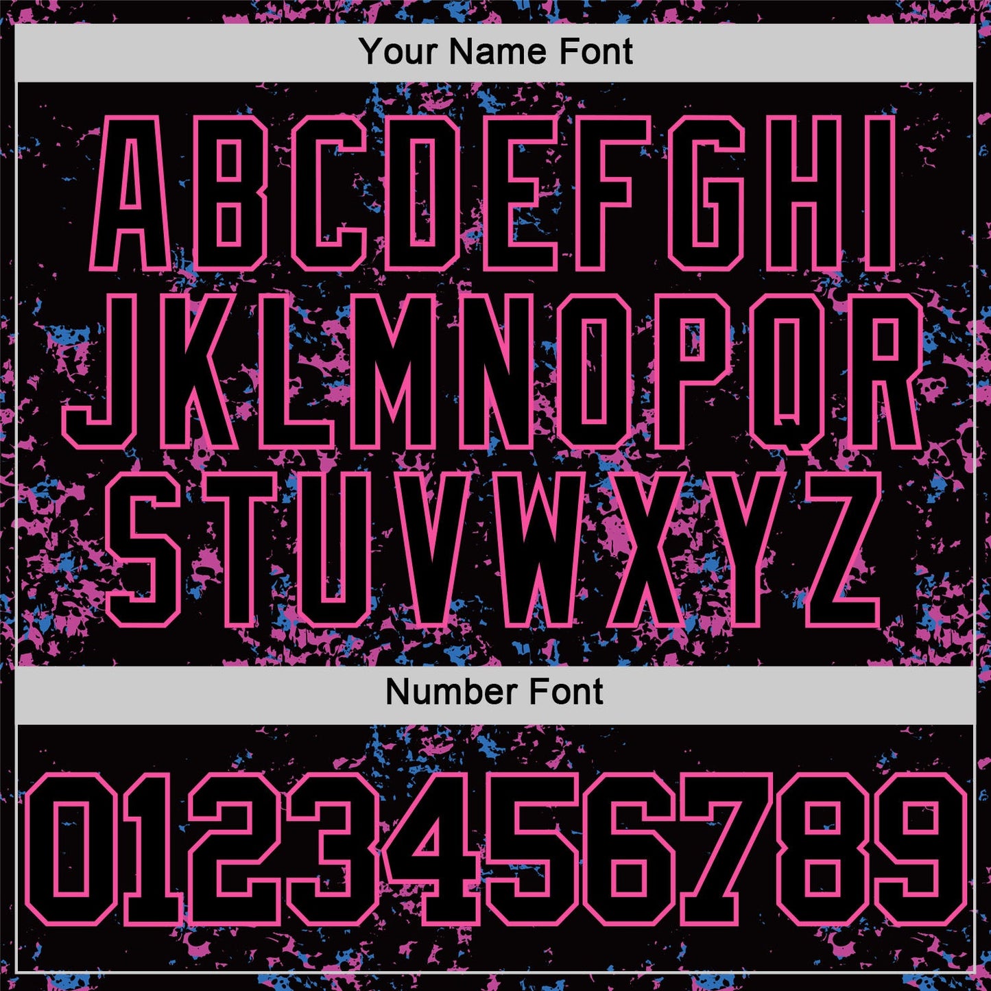 Custom Black Pink Fragment Art Round Neck Sublimation Basketball Suit Jersey