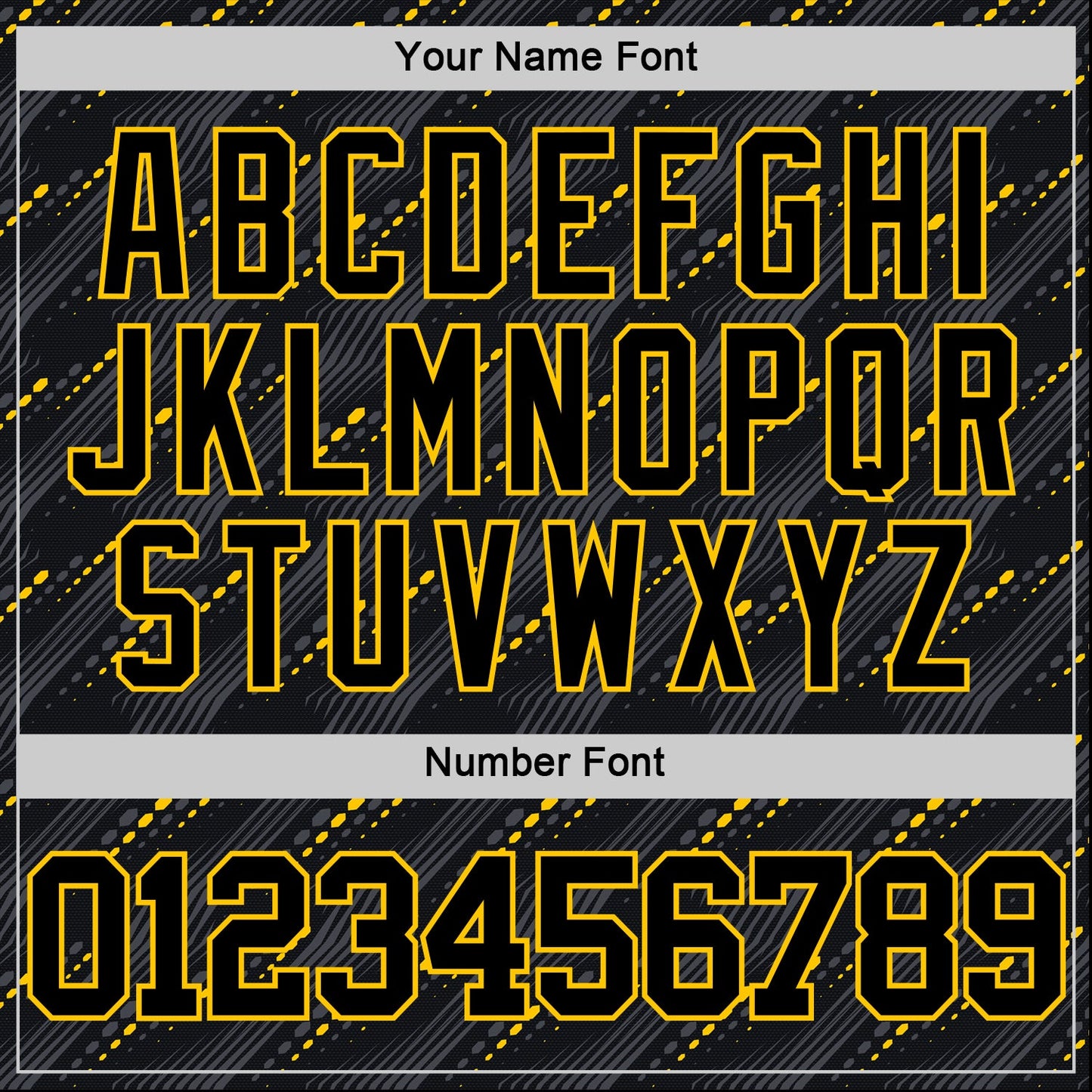 Custom Black Yellow Slant Lines Round Neck Sublimation Basketball Suit Jersey