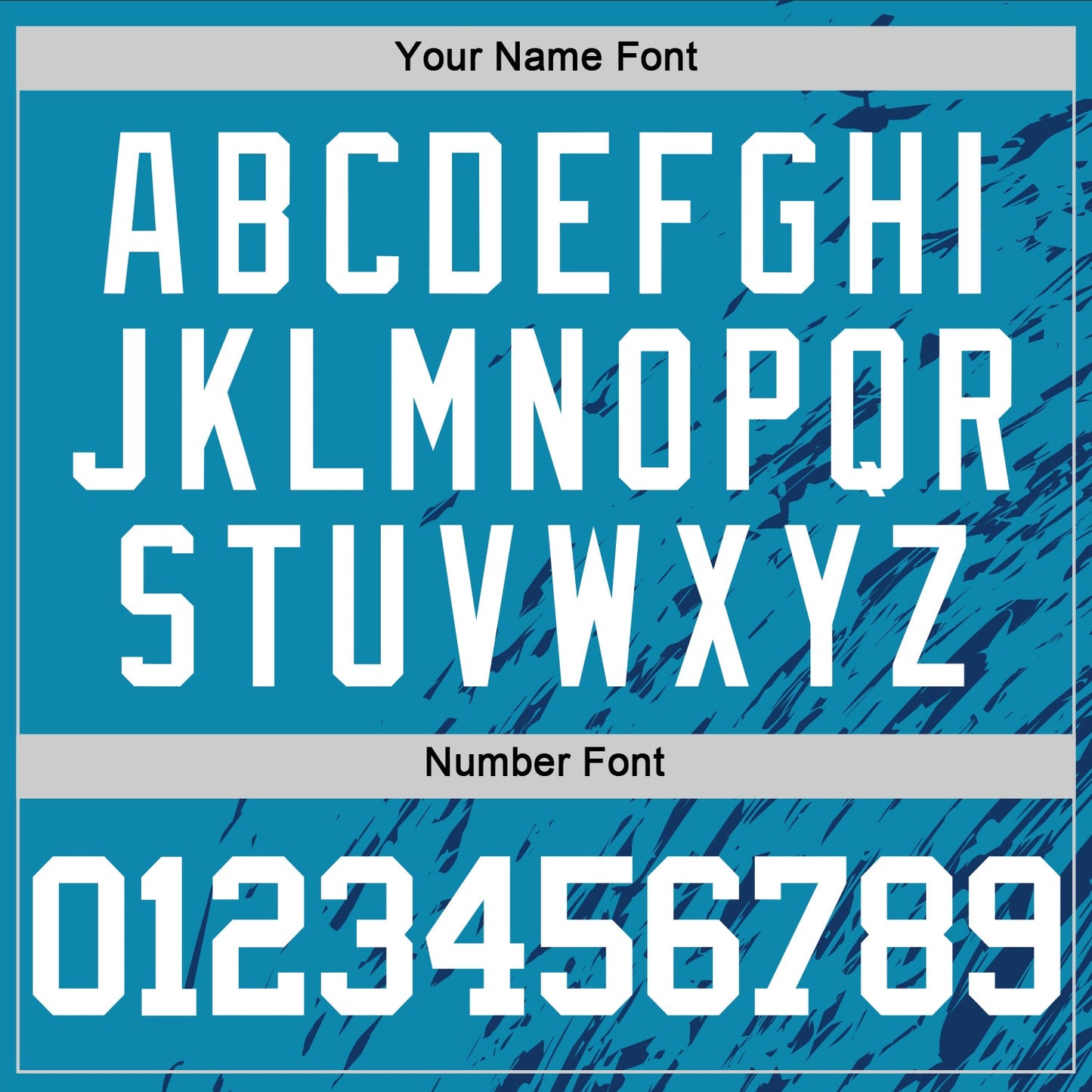 Custom Panther Blue White Splash Round Neck Sublimation Basketball Suit Jersey