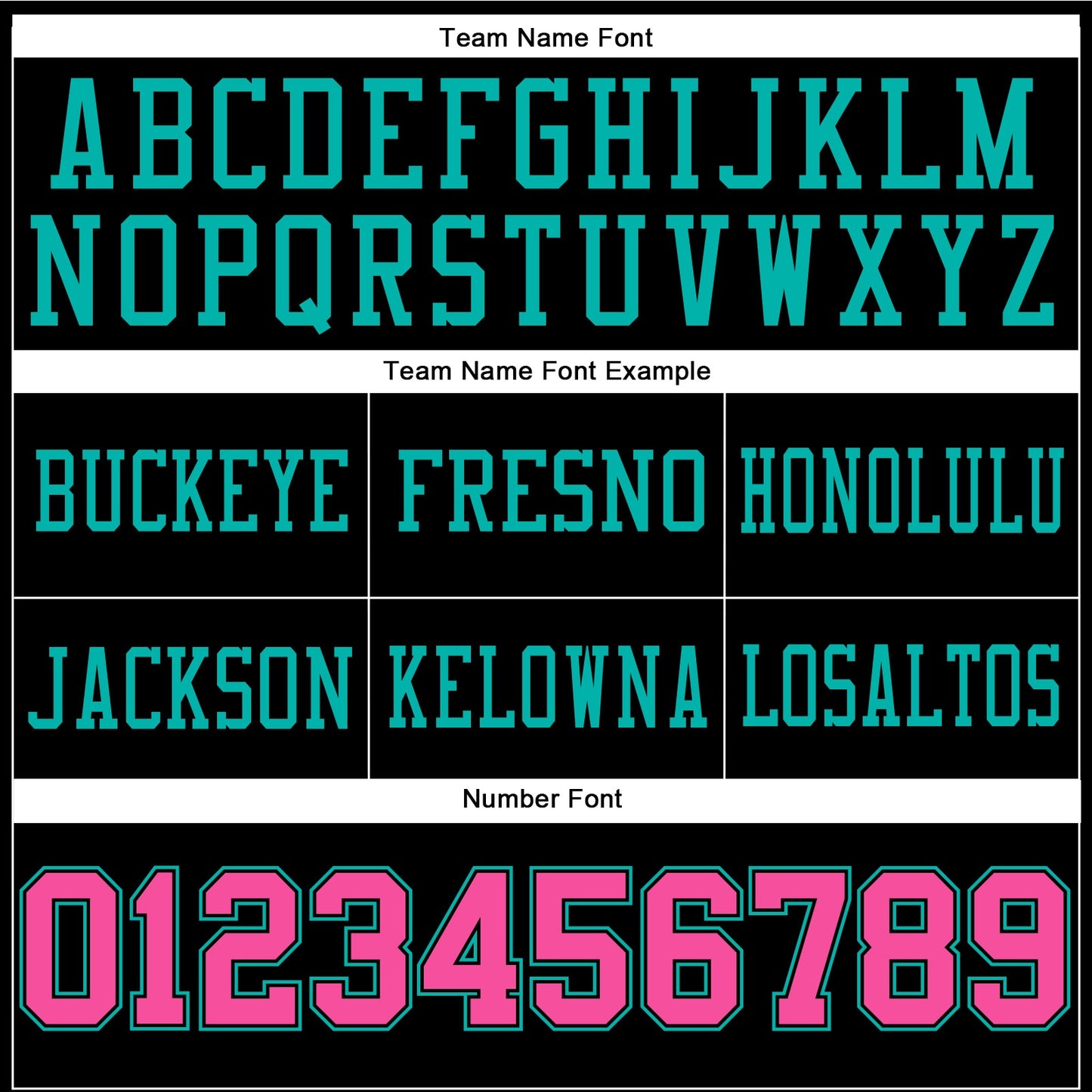 Custom Black Pink-Aqua Mesh Authentic Football Jersey