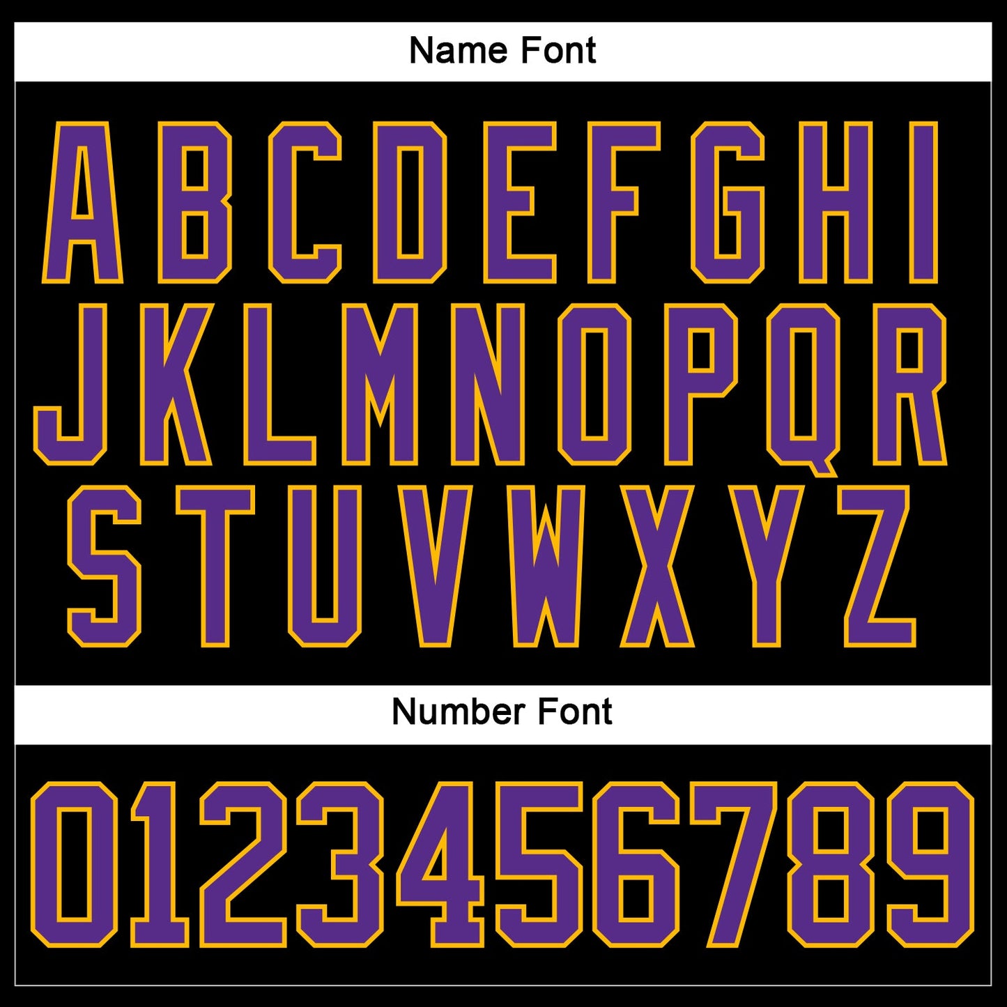 Custom Black Purple-Gold Hockey Lace Neck Jersey