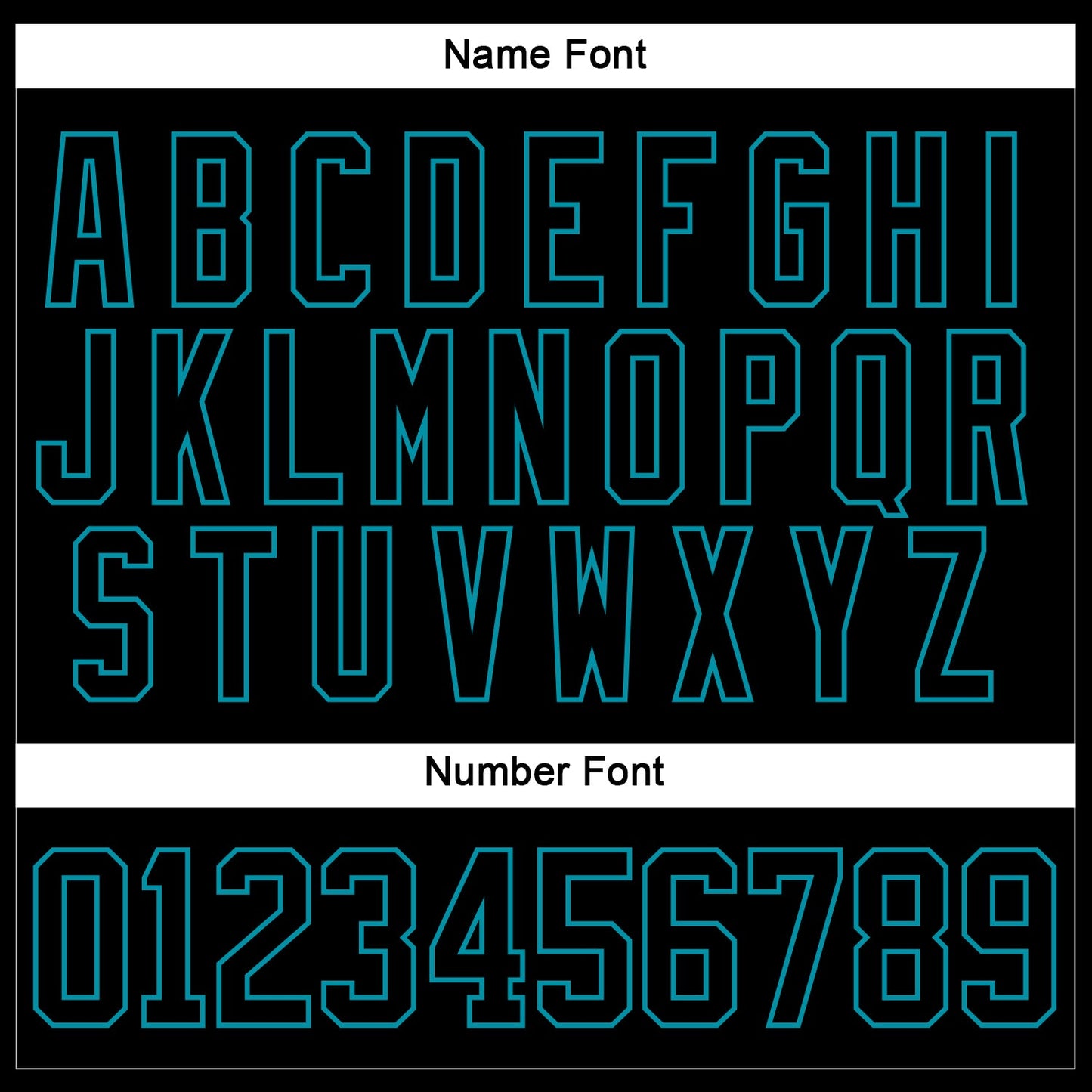 Custom Black Teal Hockey Jersey