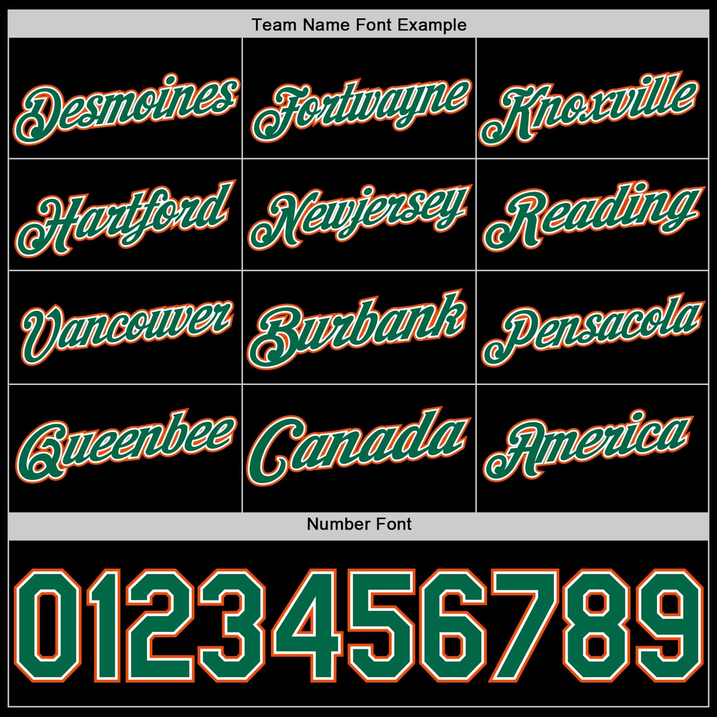 Custom Black Kelly Green White-Orange Authentic Basketball Jersey