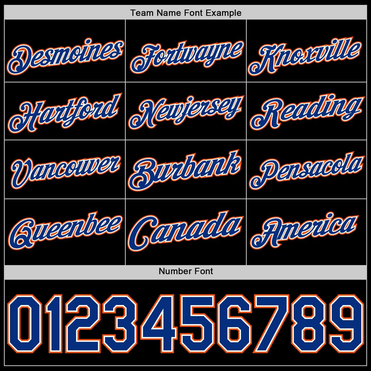 Custom Black Royal White-Orange Authentic Basketball Jersey