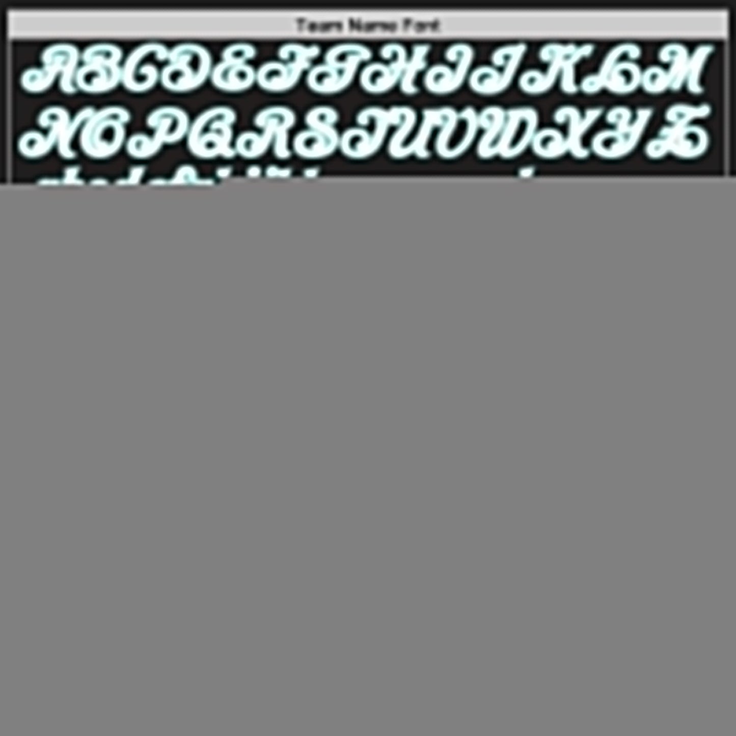 Custom Black White-Ice Blue Authentic Baseball Jersey